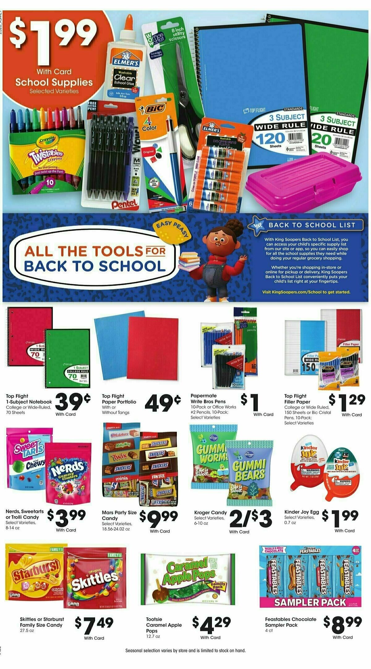 King Soopers Weekly Ad from July 30