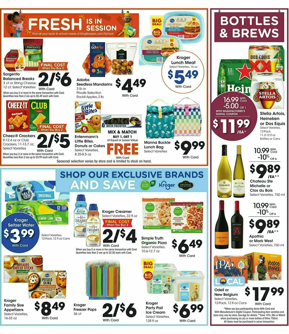 King Soopers Weekly Ad from August 6
