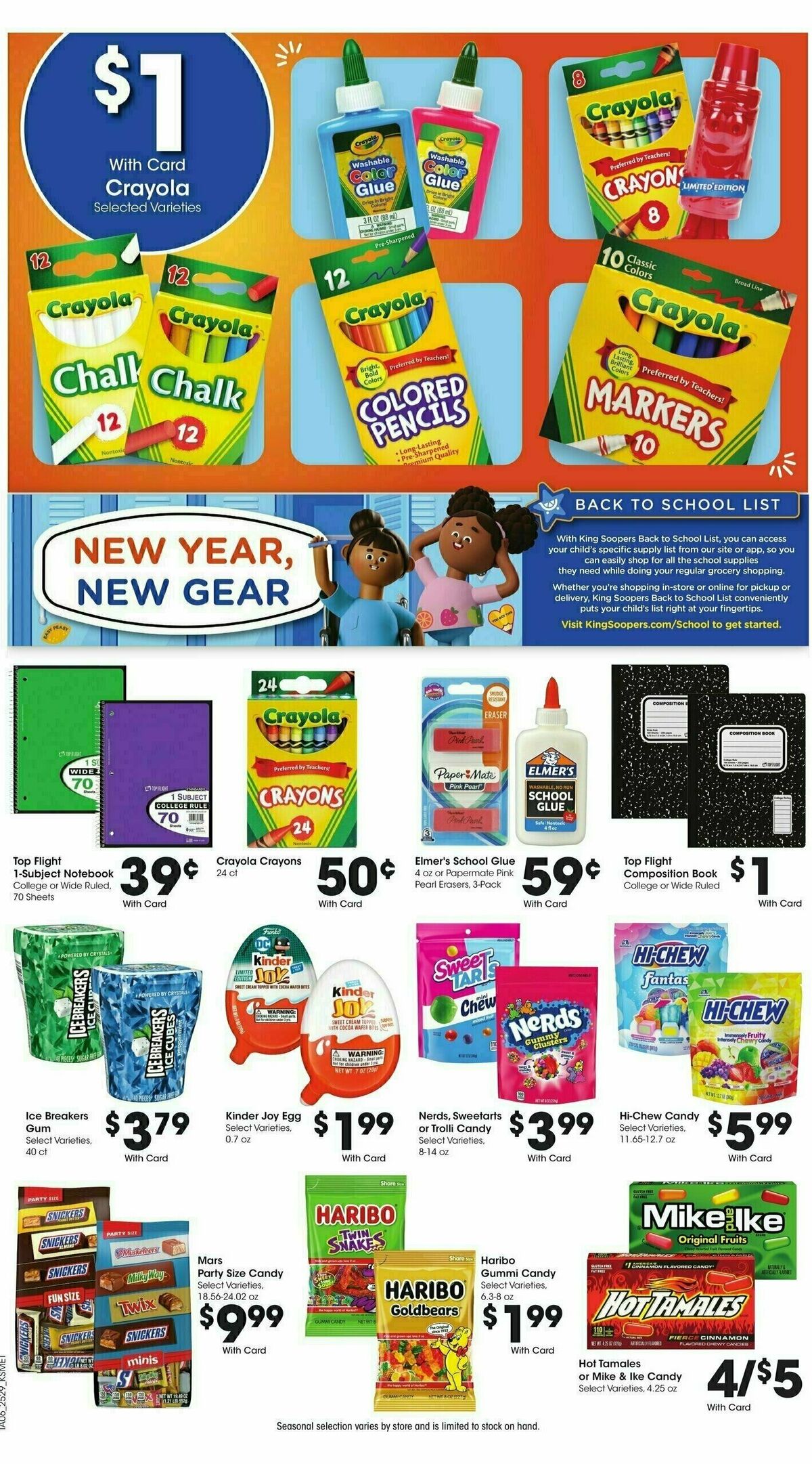 King Soopers Weekly Ad from August 20