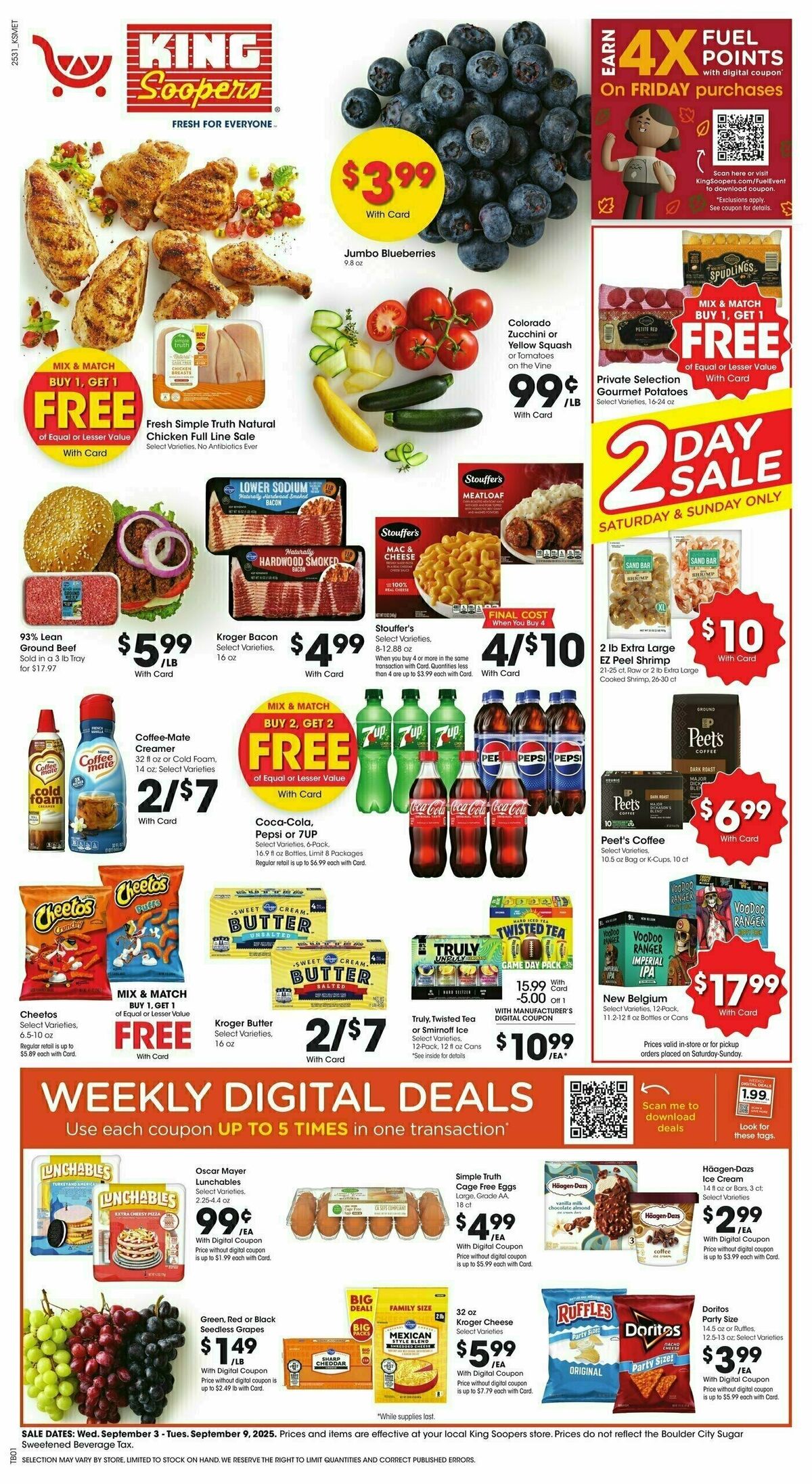 King Soopers Weekly Ad from September 3