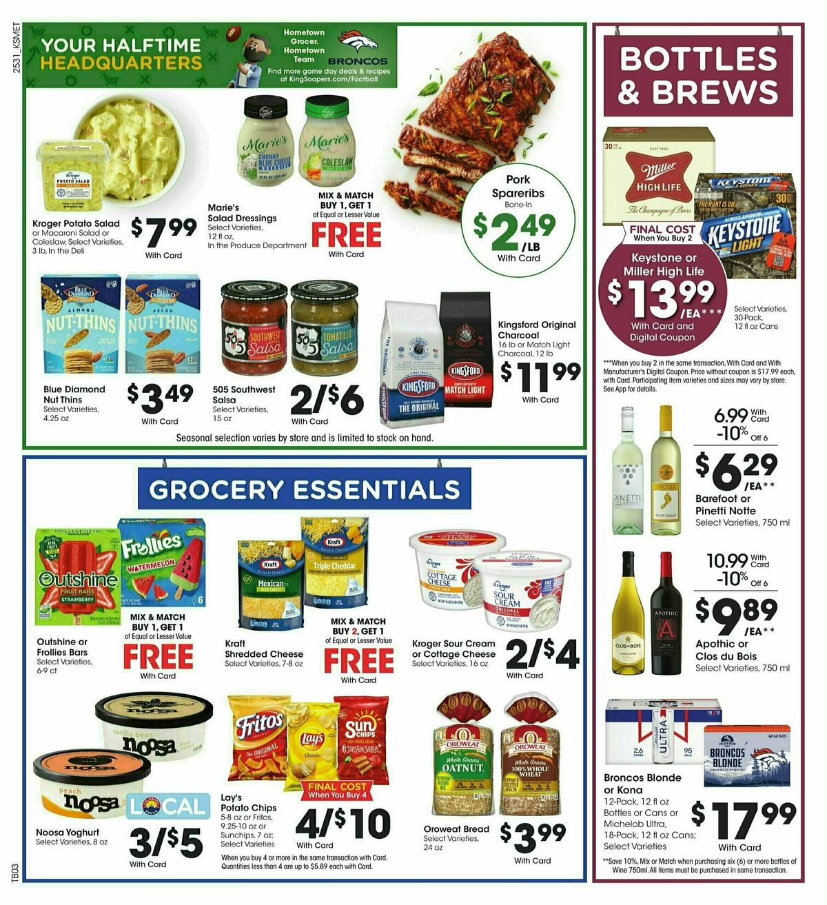 King Soopers Weekly Ad from September 3