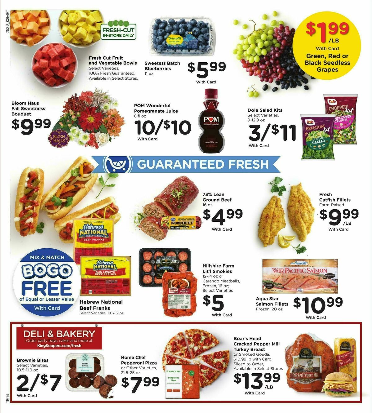 King Soopers Weekly Ad from October 29