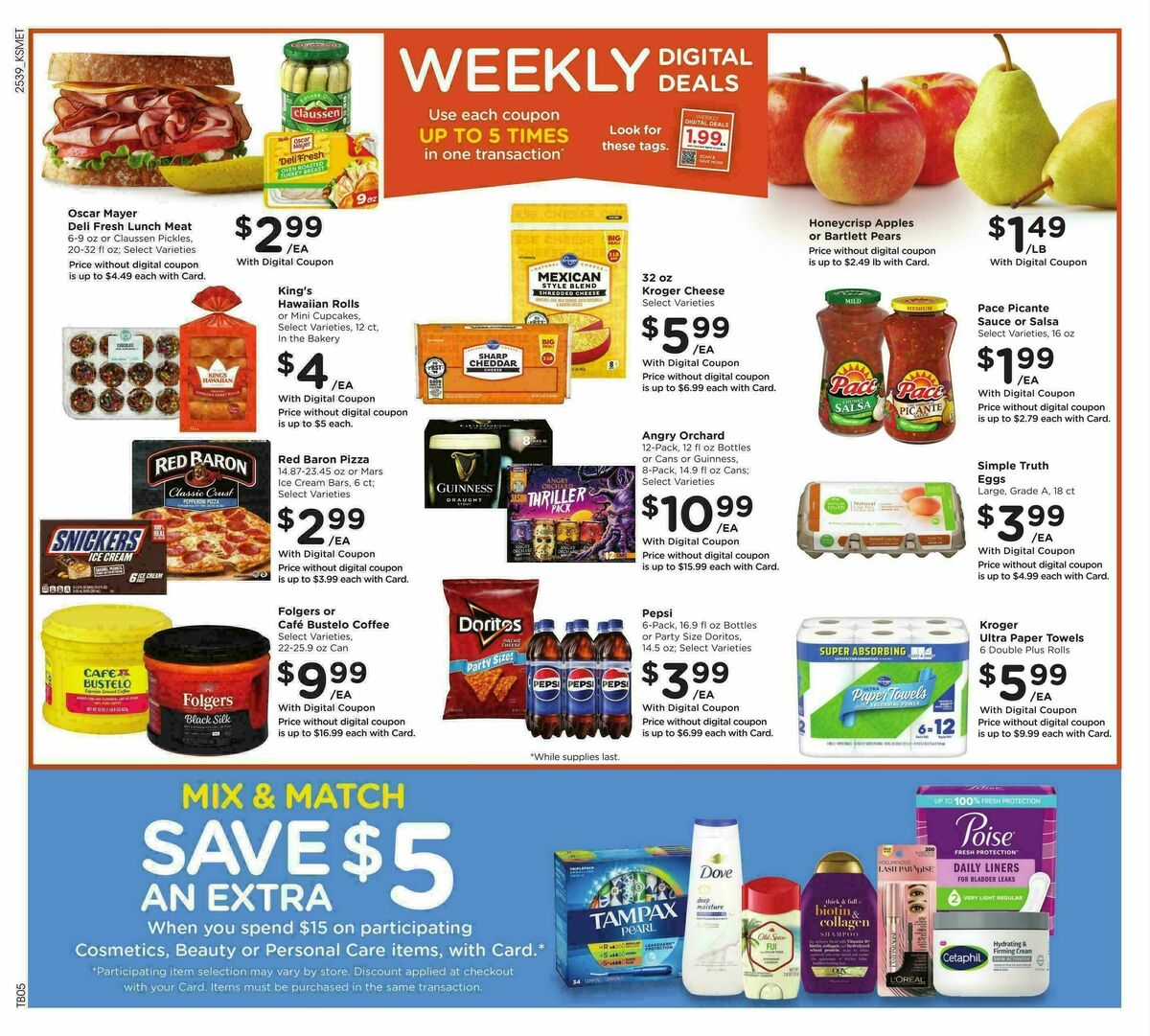 King Soopers Weekly Ad from October 29