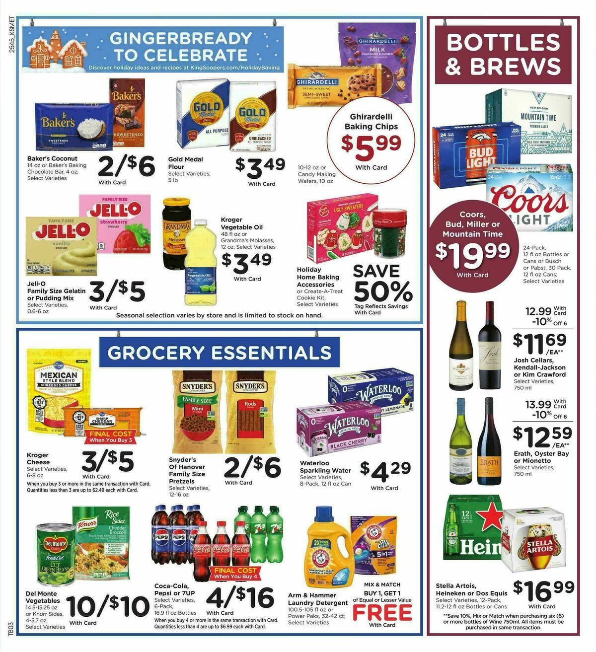 King Soopers Weekly Ad from December 10