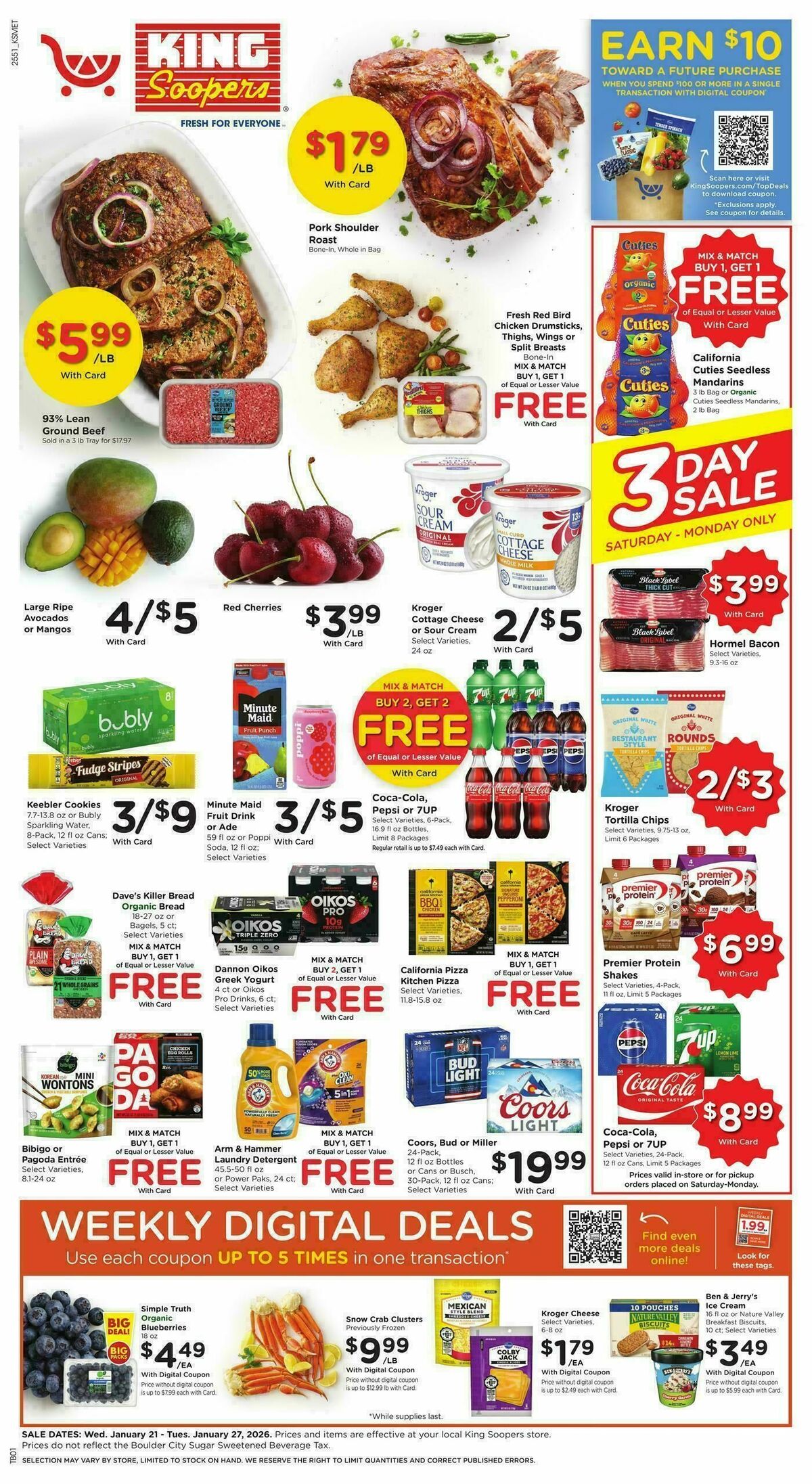 King Soopers Weekly Ad from January 21