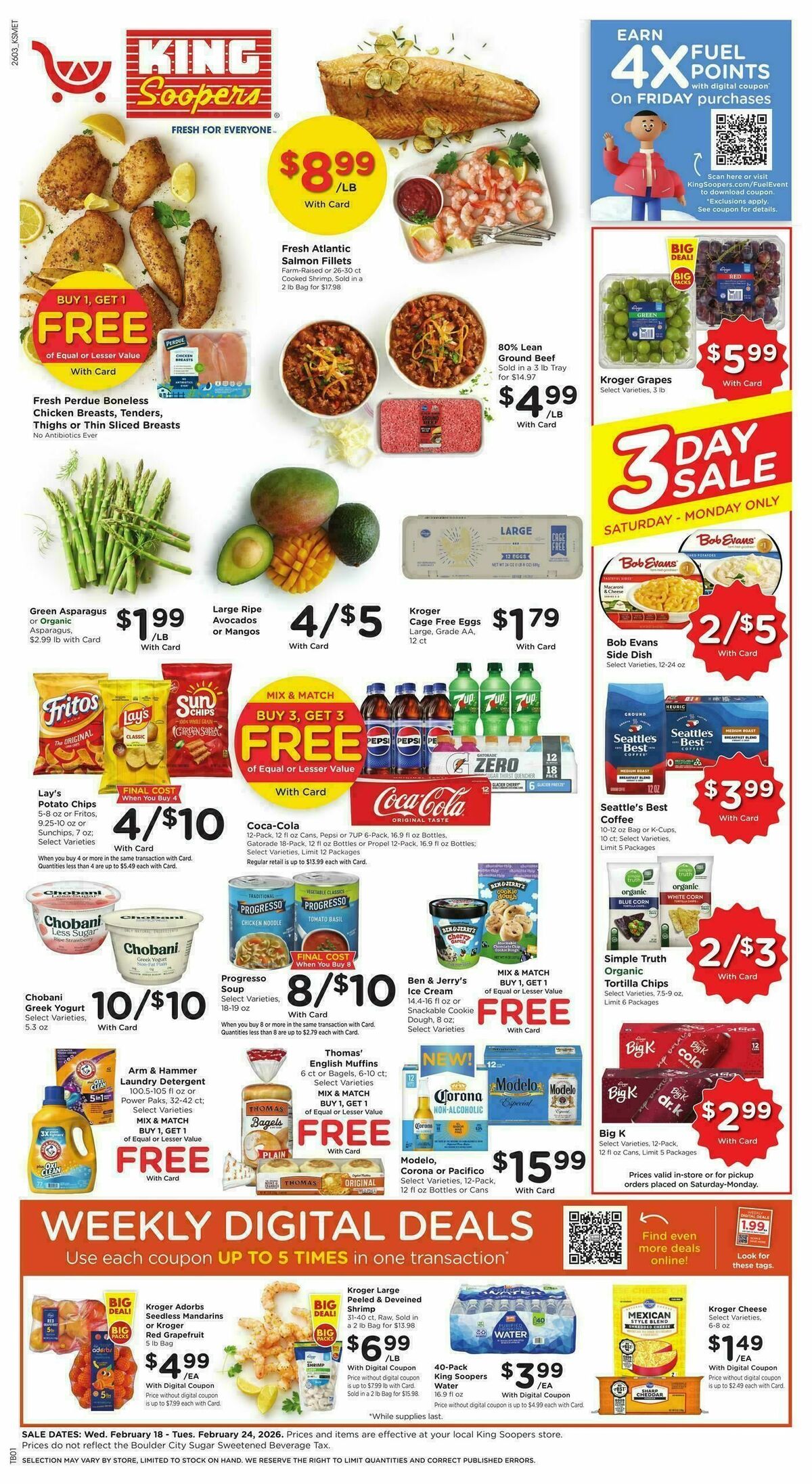 King Soopers Weekly Ad from February 18