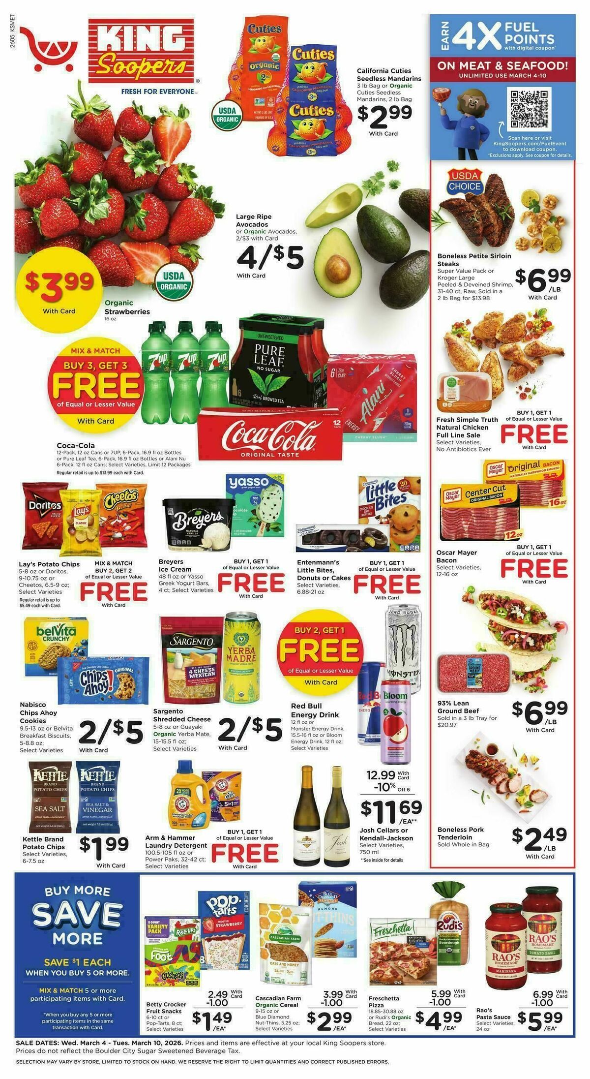King Soopers Weekly Ad from March 4
