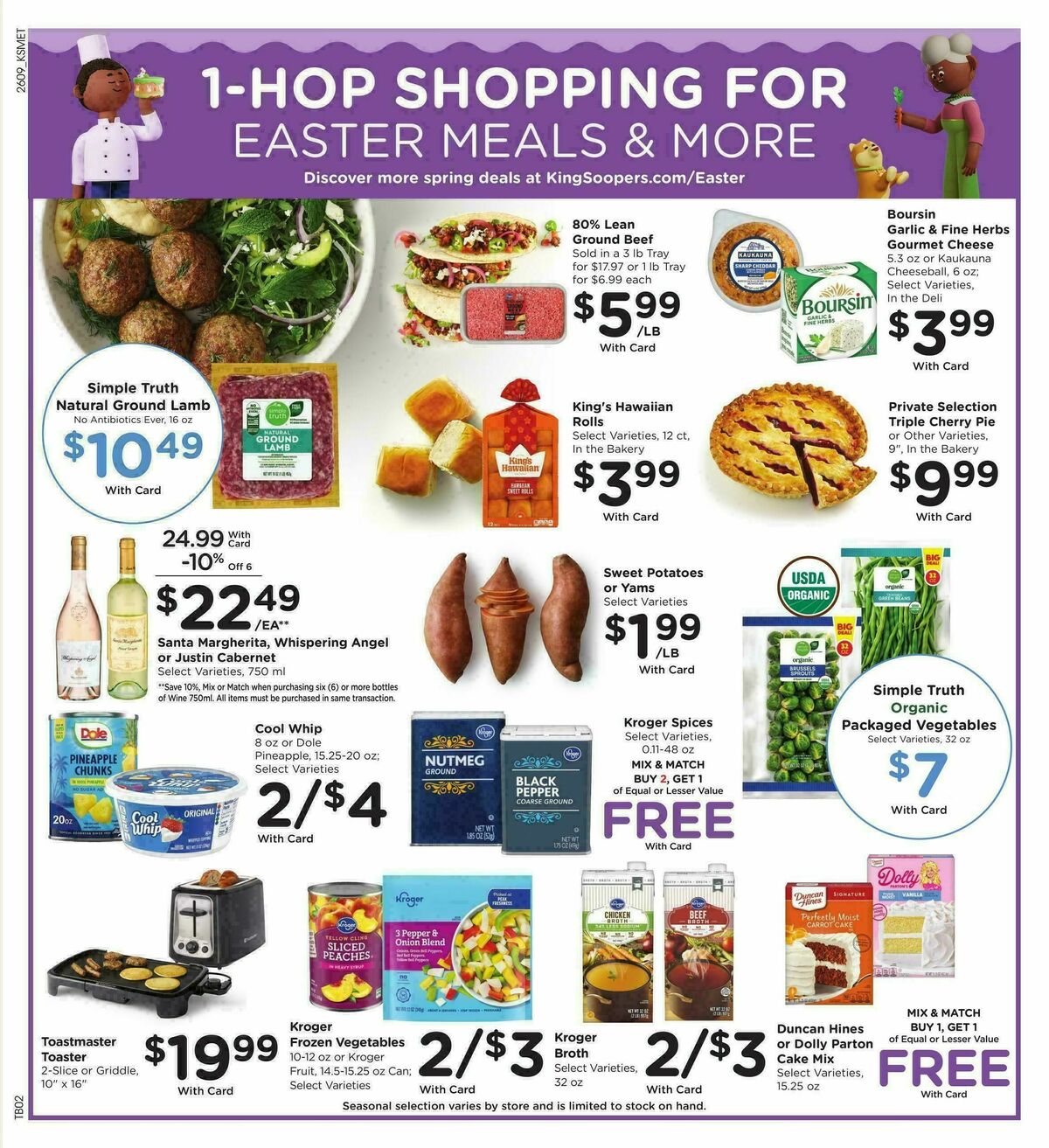 King Soopers Weekly Ad from April 1