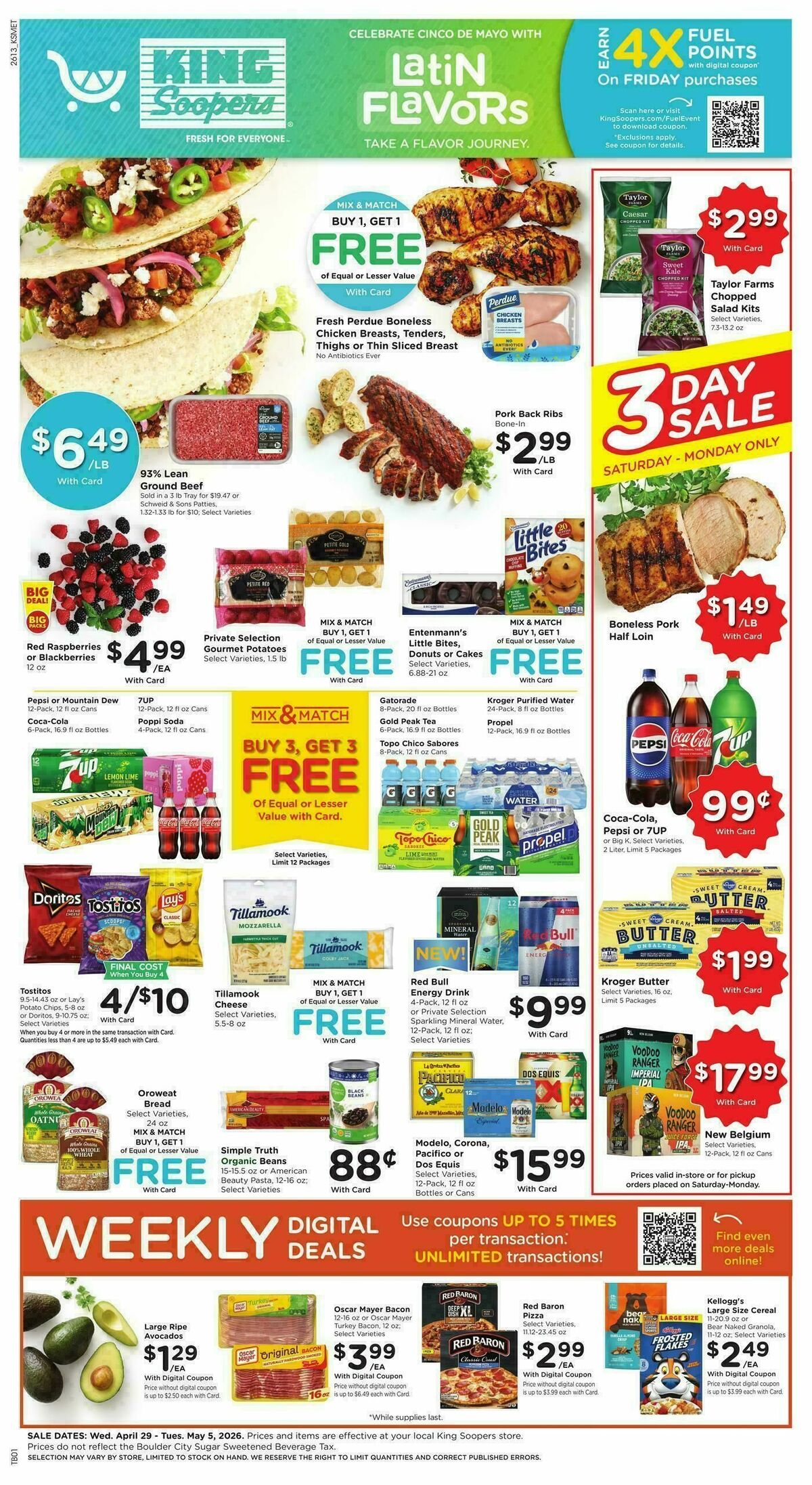 King Soopers Weekly Ad from April 29