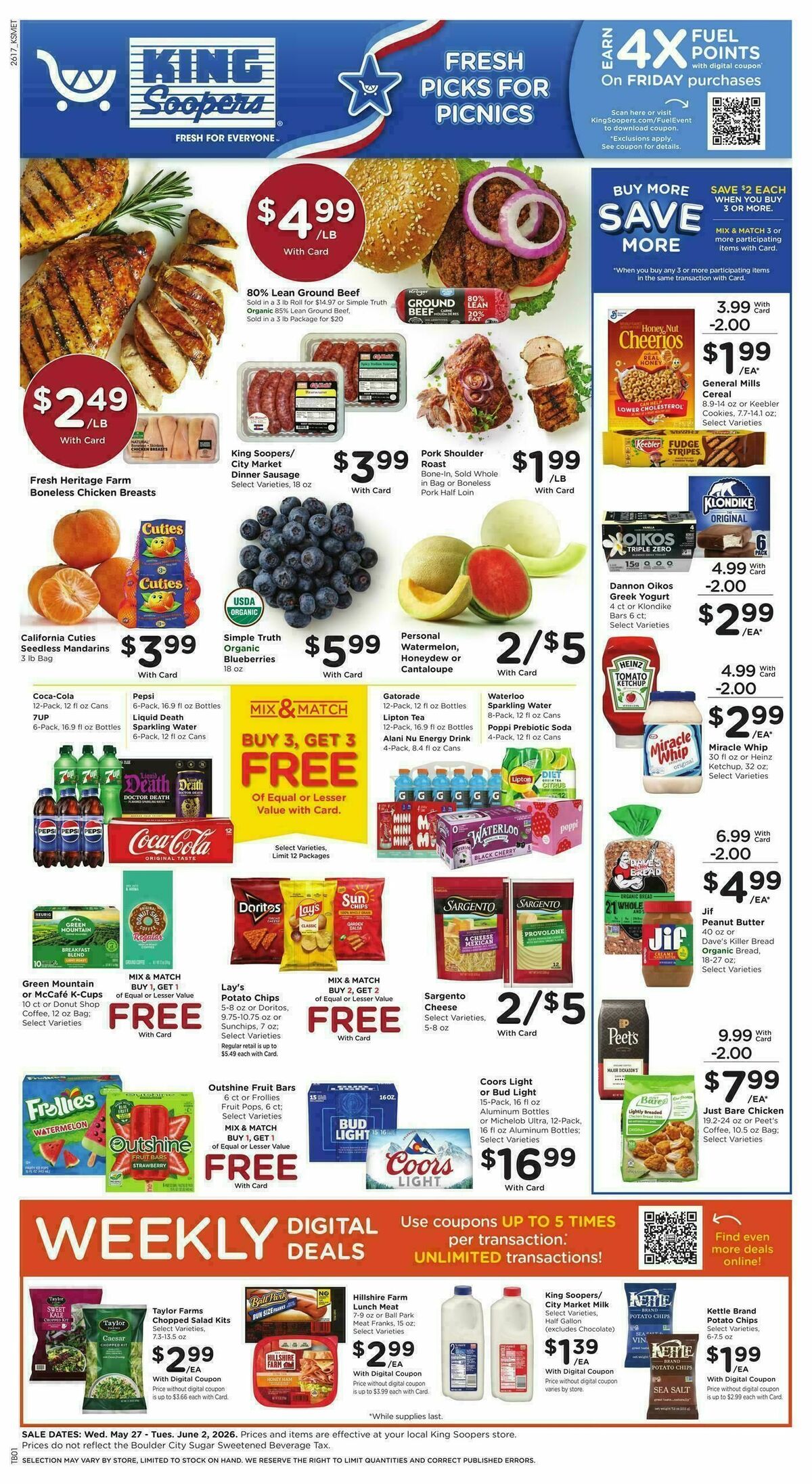 King Soopers Weekly Ad from May 27