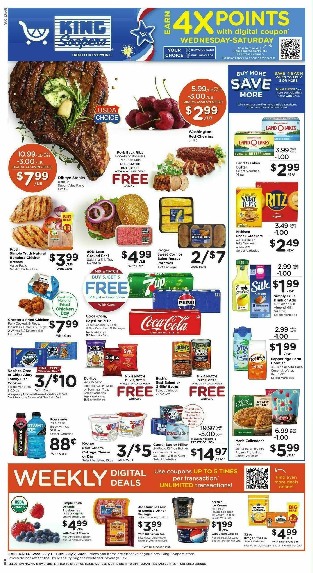 King Soopers Weekly Ad from July 1