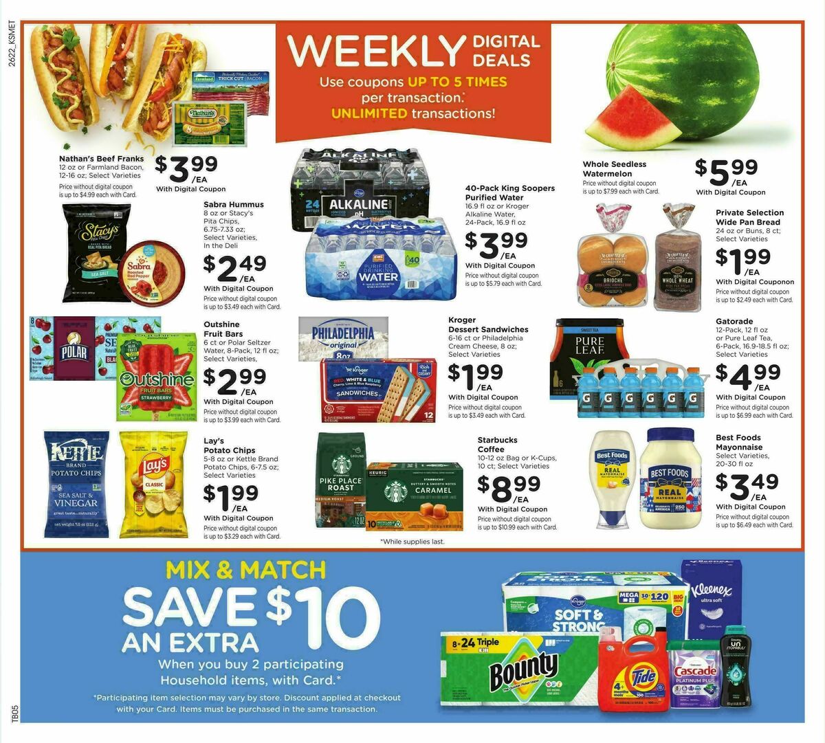 King Soopers Weekly Ad from July 1