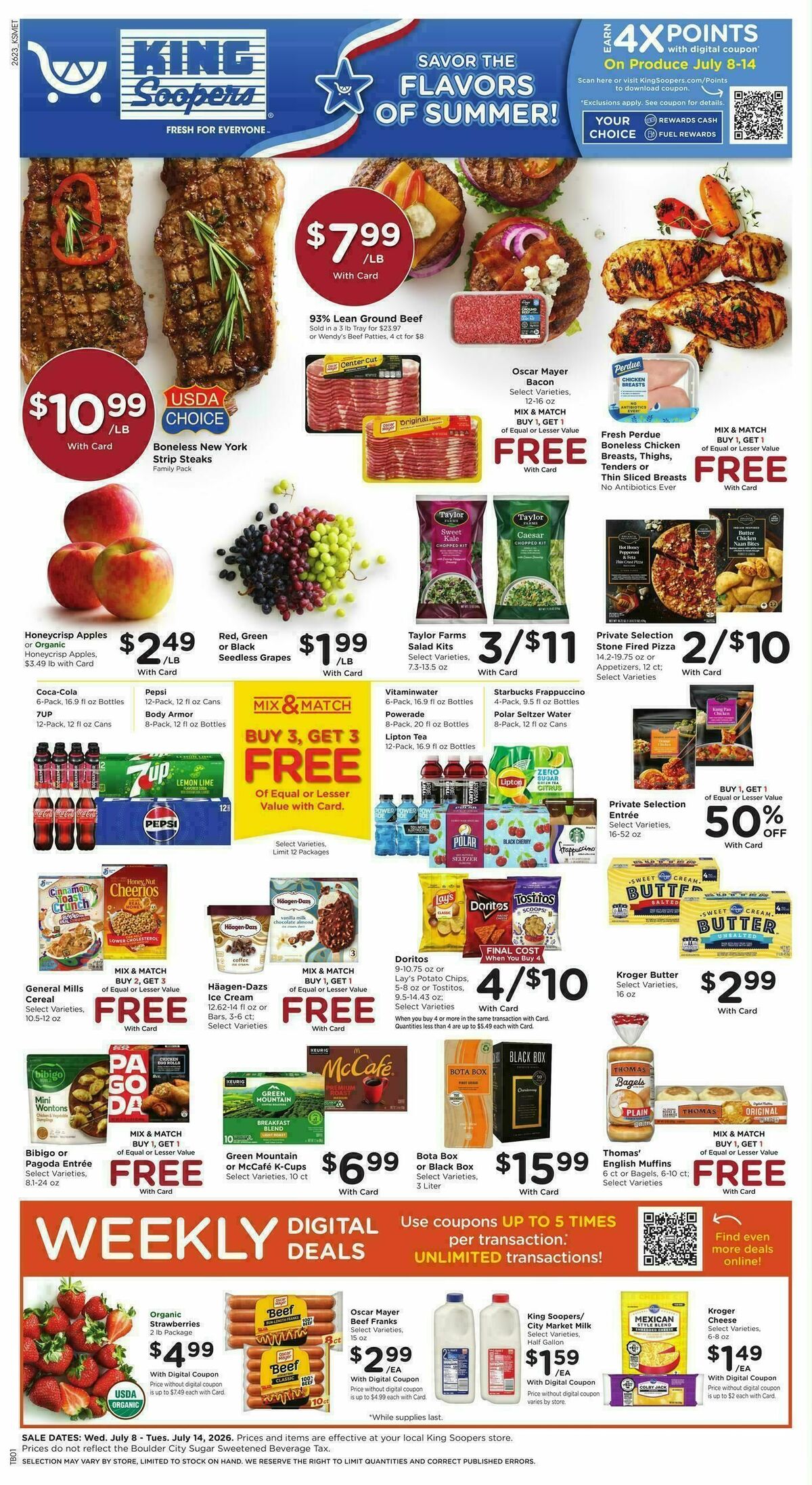 King Soopers Weekly Ad from July 8
