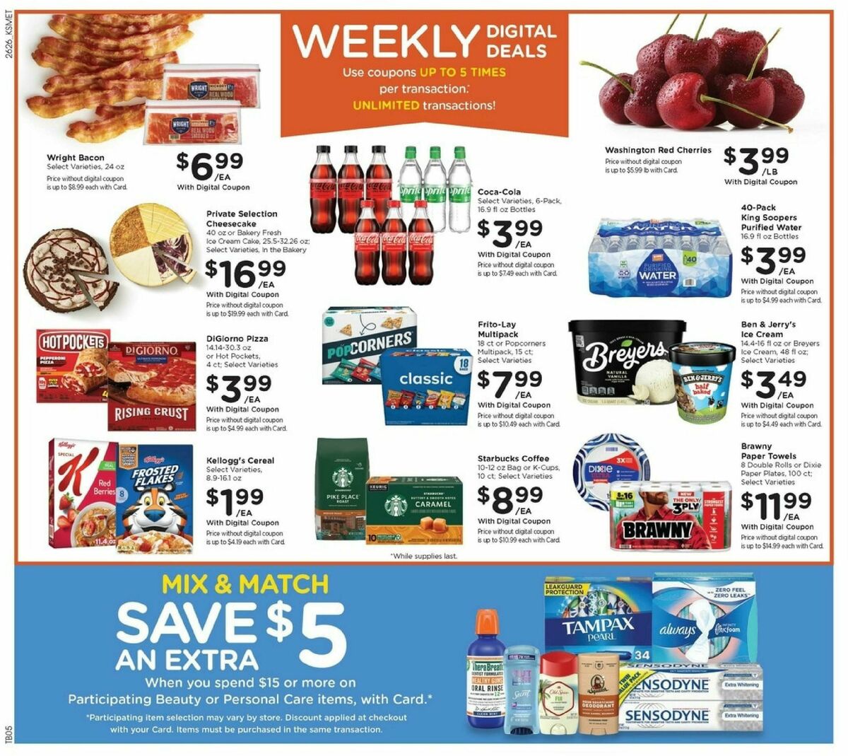 King Soopers Weekly Ad from July 29
