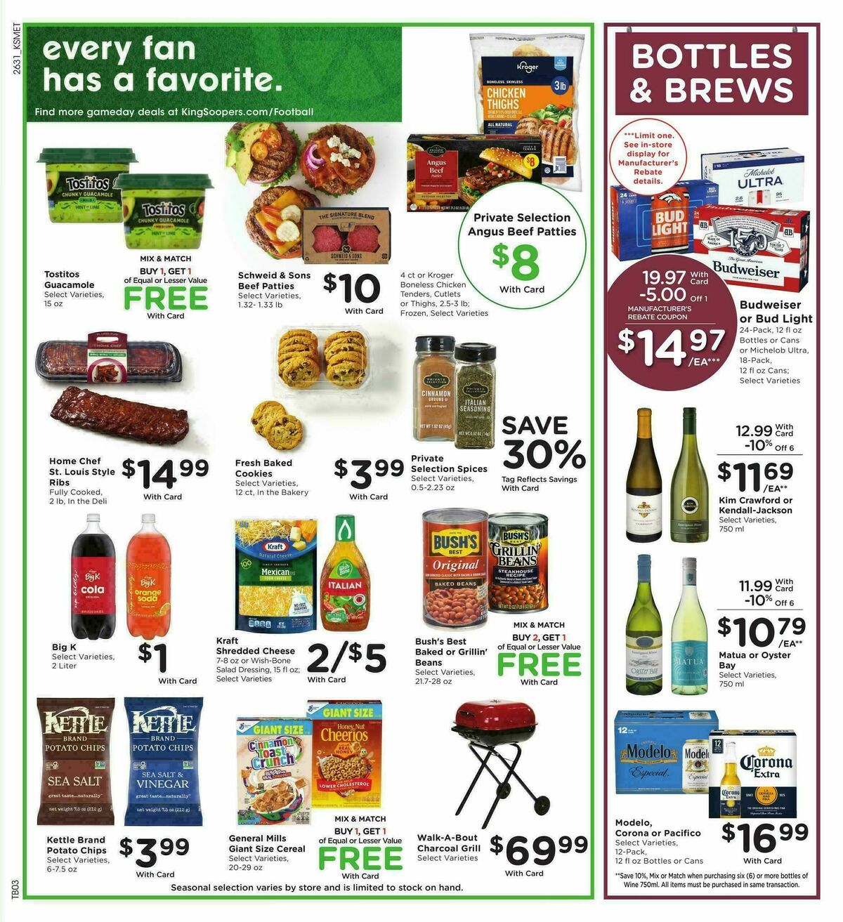 King Soopers Weekly Ad from September 2
