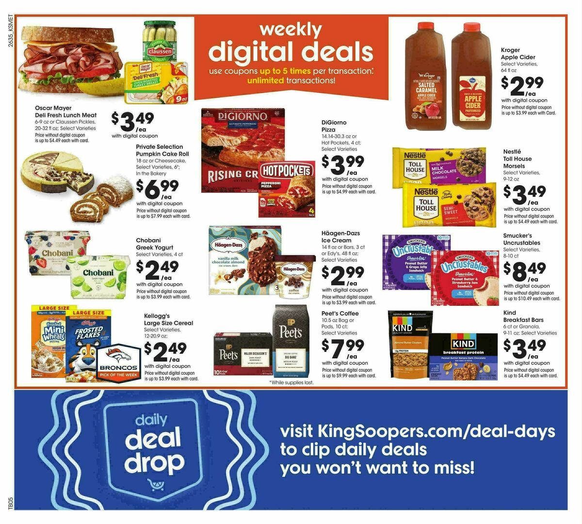 King Soopers Weekly Ad from September 30