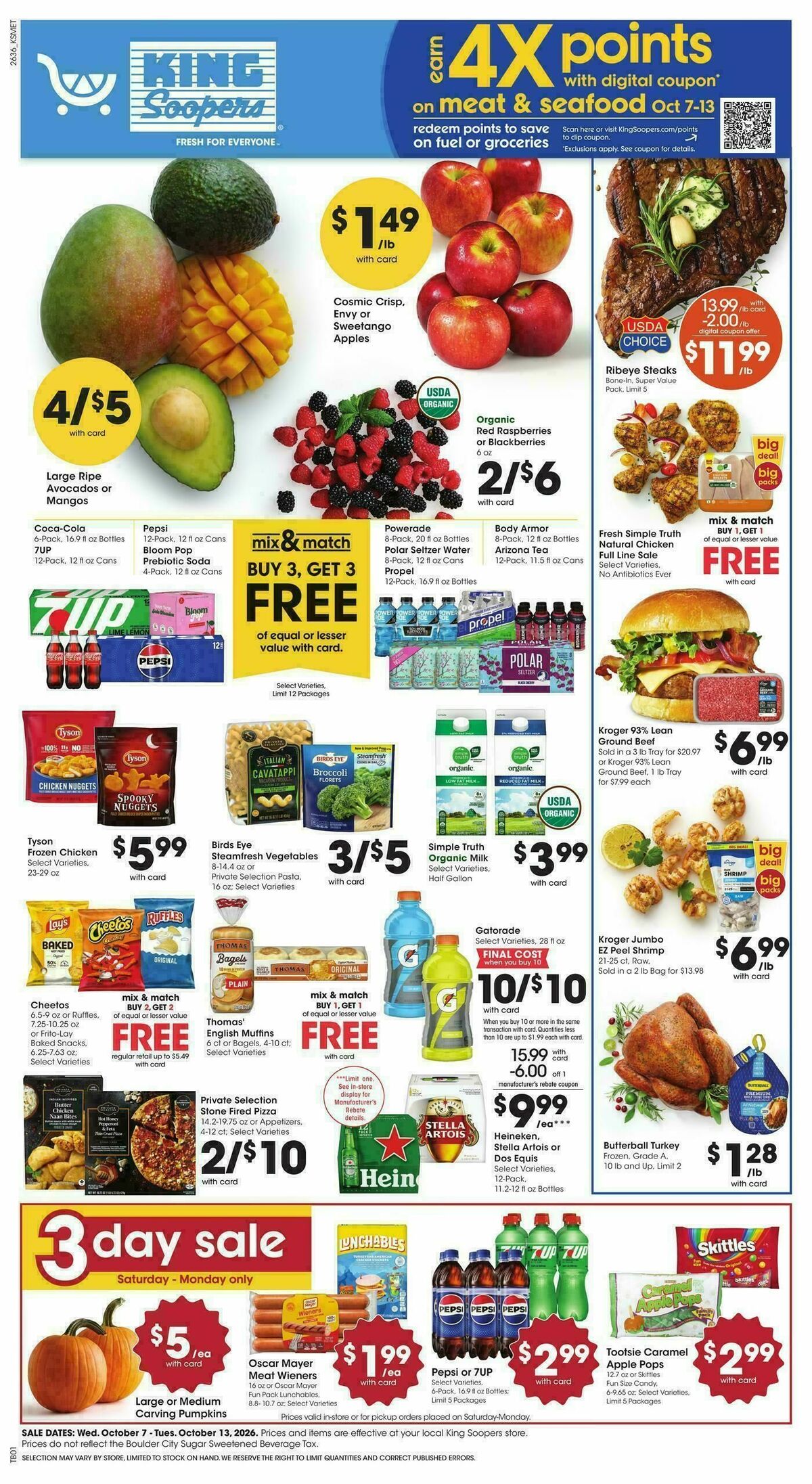 King Soopers Weekly Ad from October 7