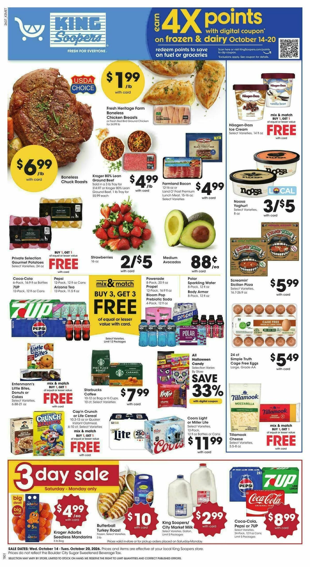King Soopers Weekly Ad from October 14