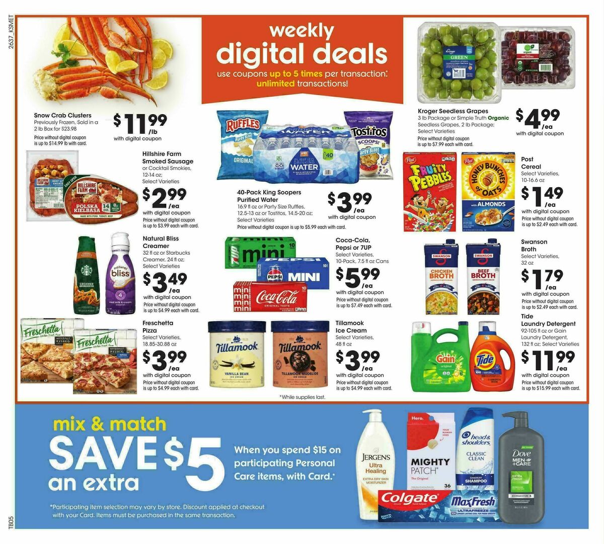 King Soopers Weekly Ad from October 14