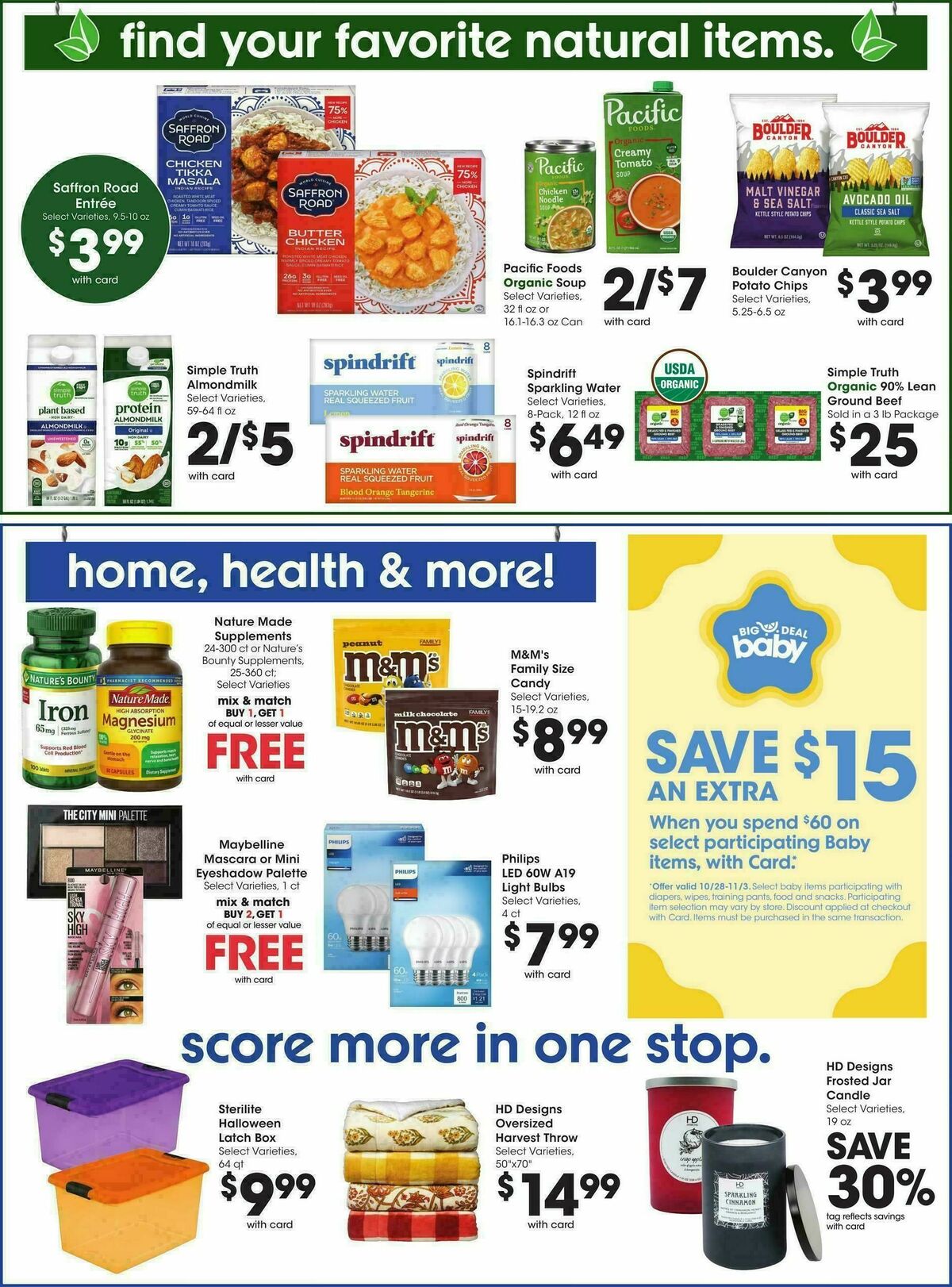King Soopers Weekly Ad from October 28