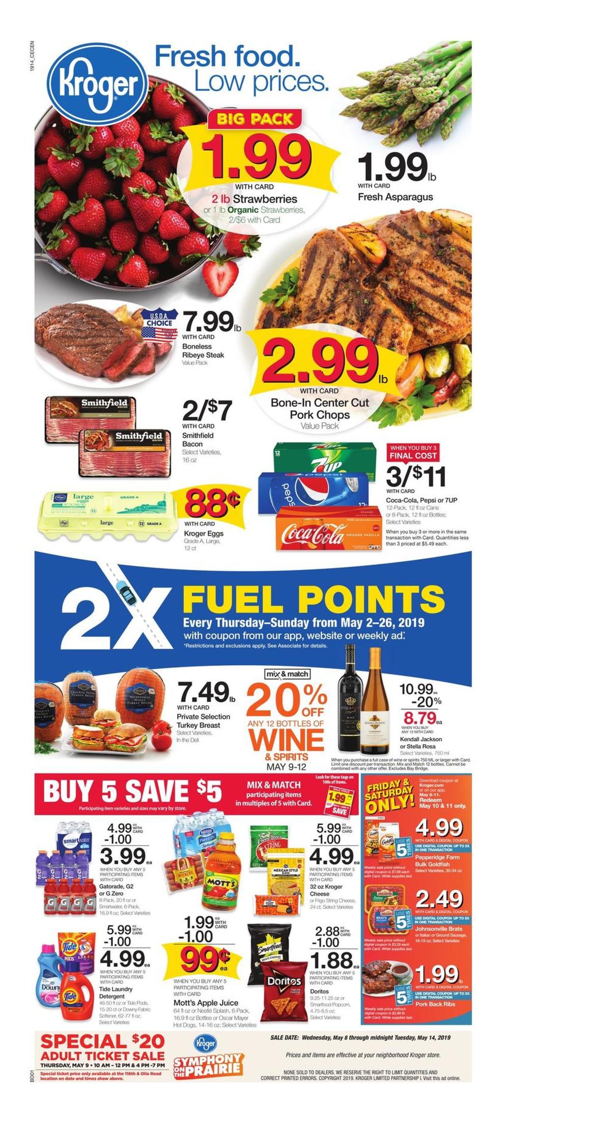 Kroger Weekly Ad from May 8