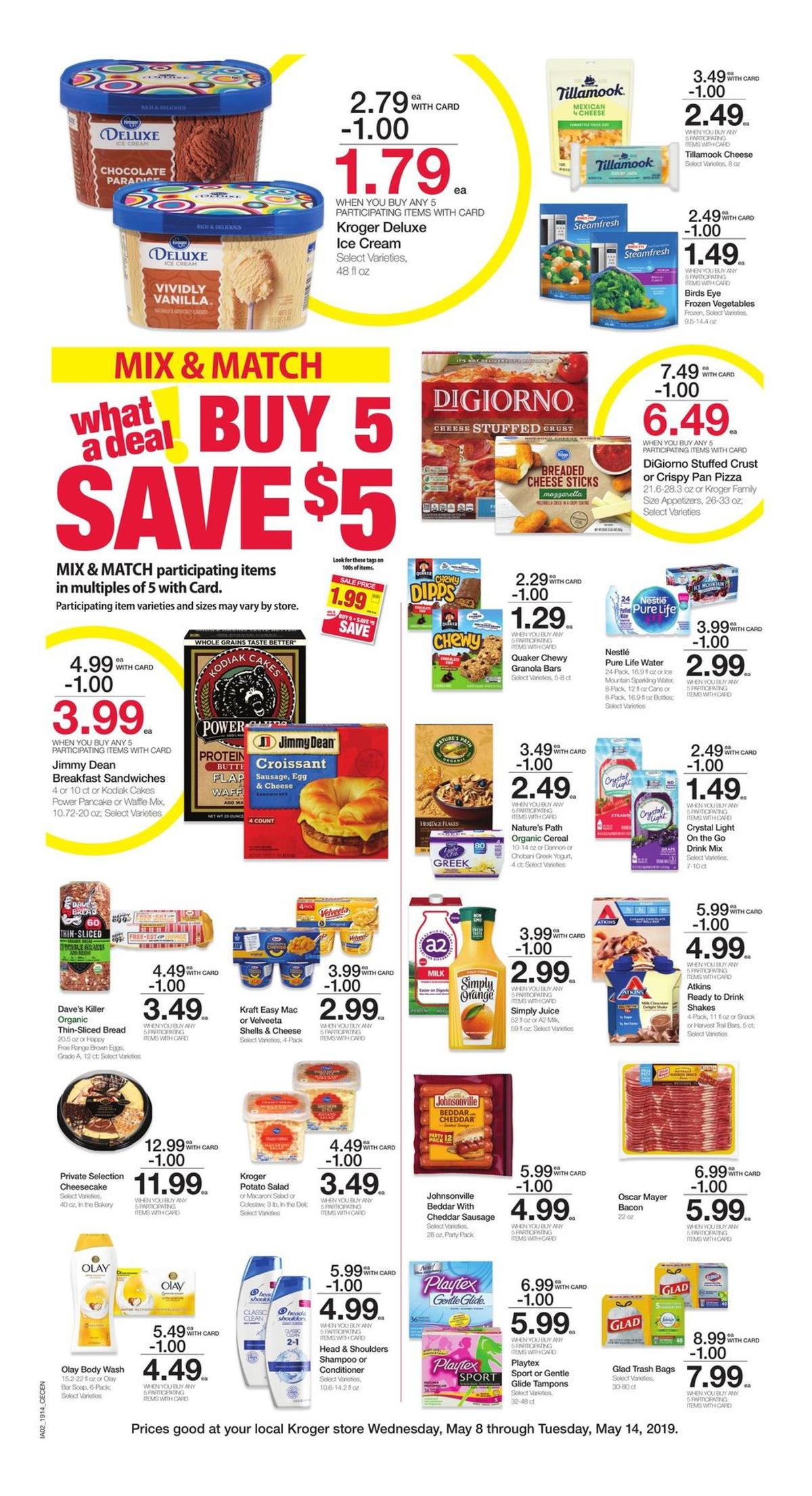 Kroger Weekly Ad from May 8