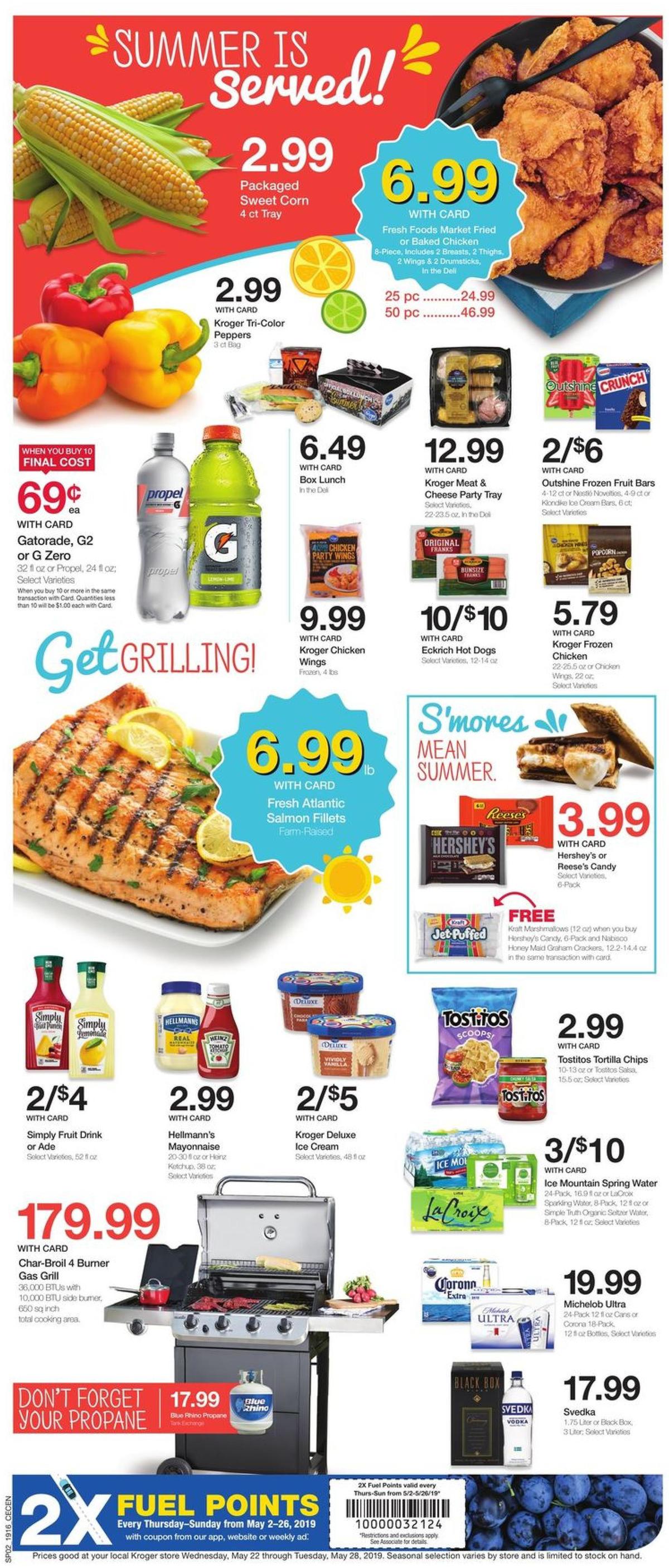 Kroger Weekly Ad from May 22
