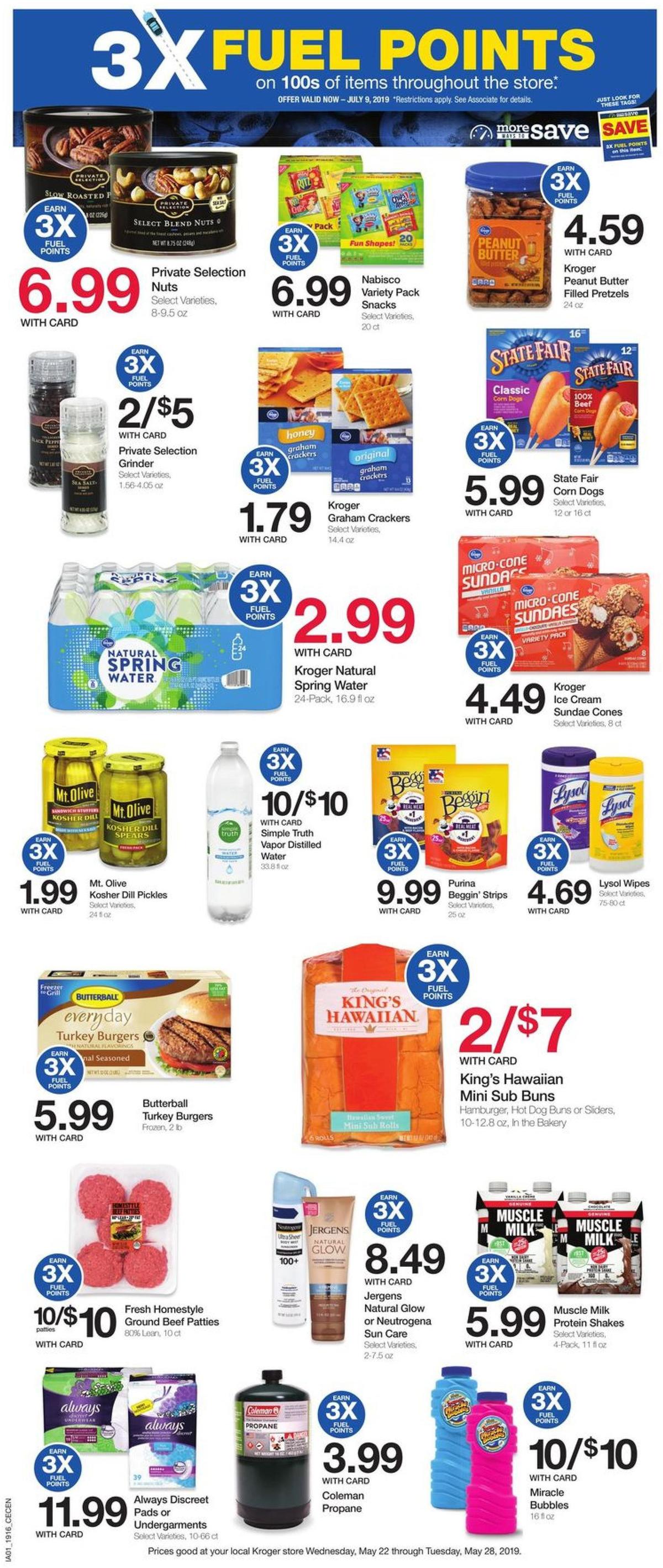 Kroger Weekly Ad from May 22