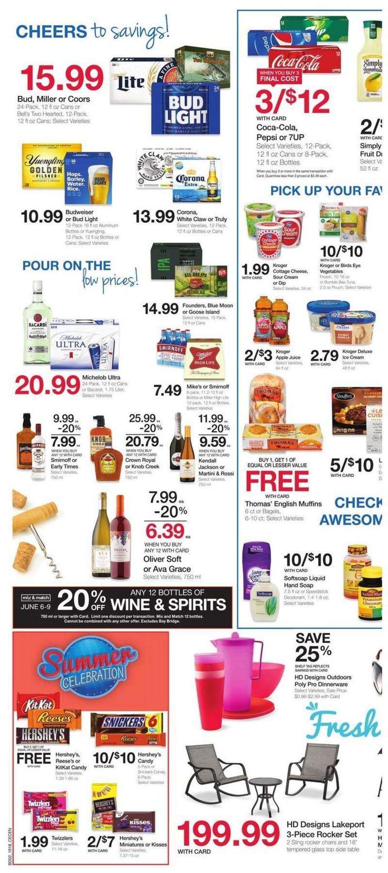 Kroger Weekly Ad from June 5