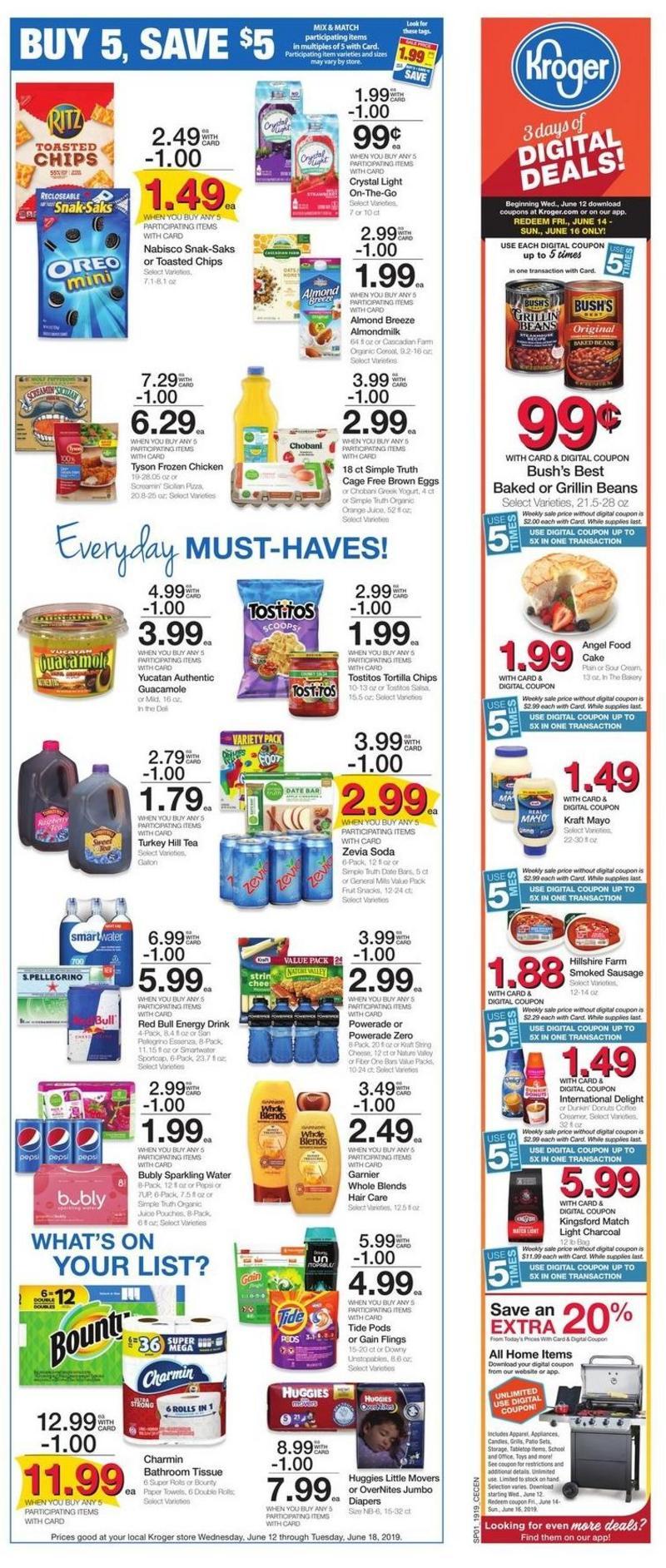 Kroger Weekly Ad from June 12