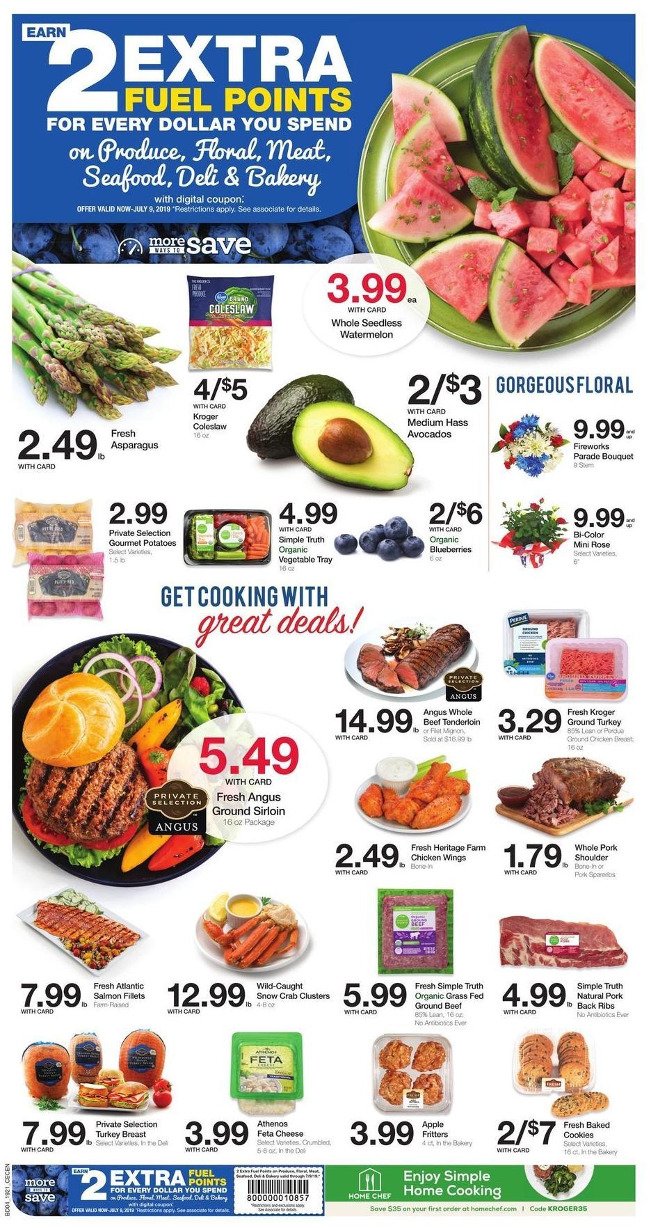Kroger Weekly Ad from June 26