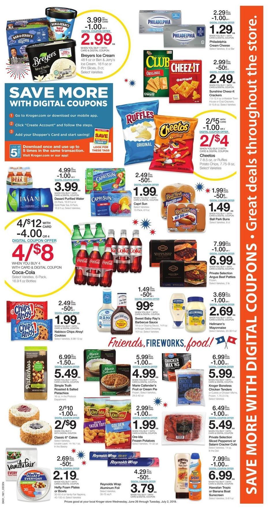 Kroger Weekly Ad from June 26