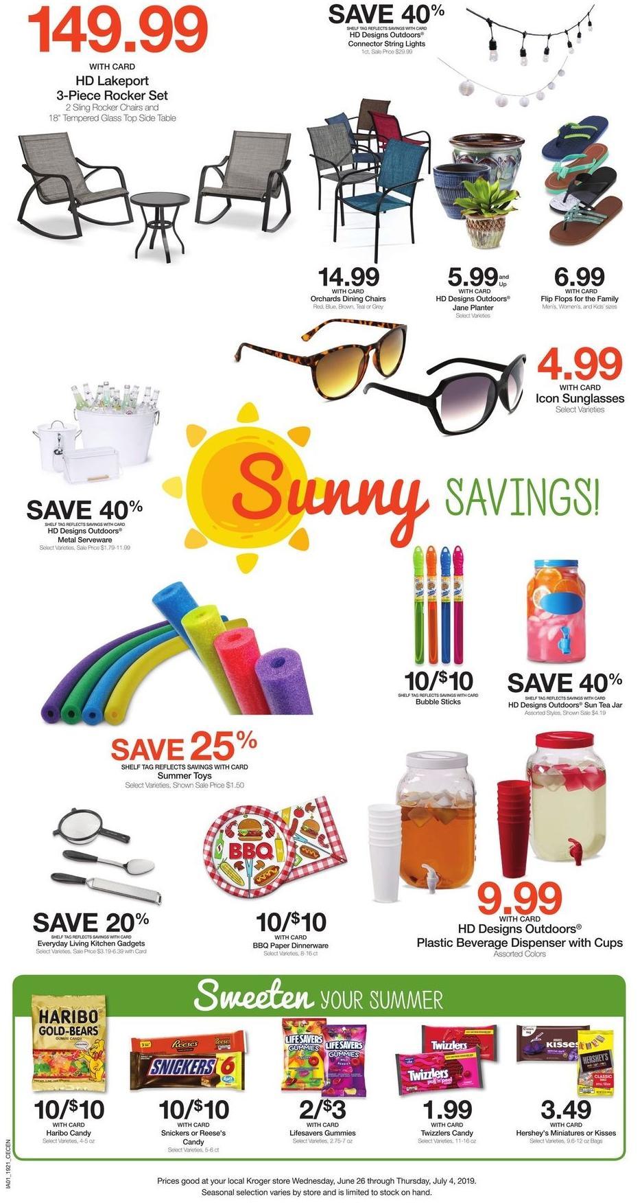 Kroger Weekly Ad from June 26