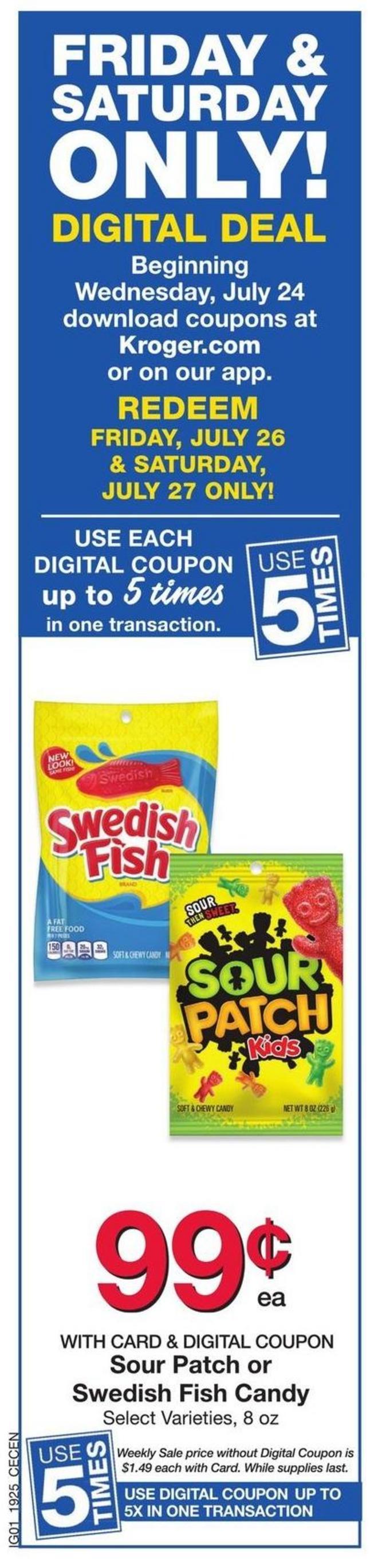 Kroger Weekly Ad from July 24