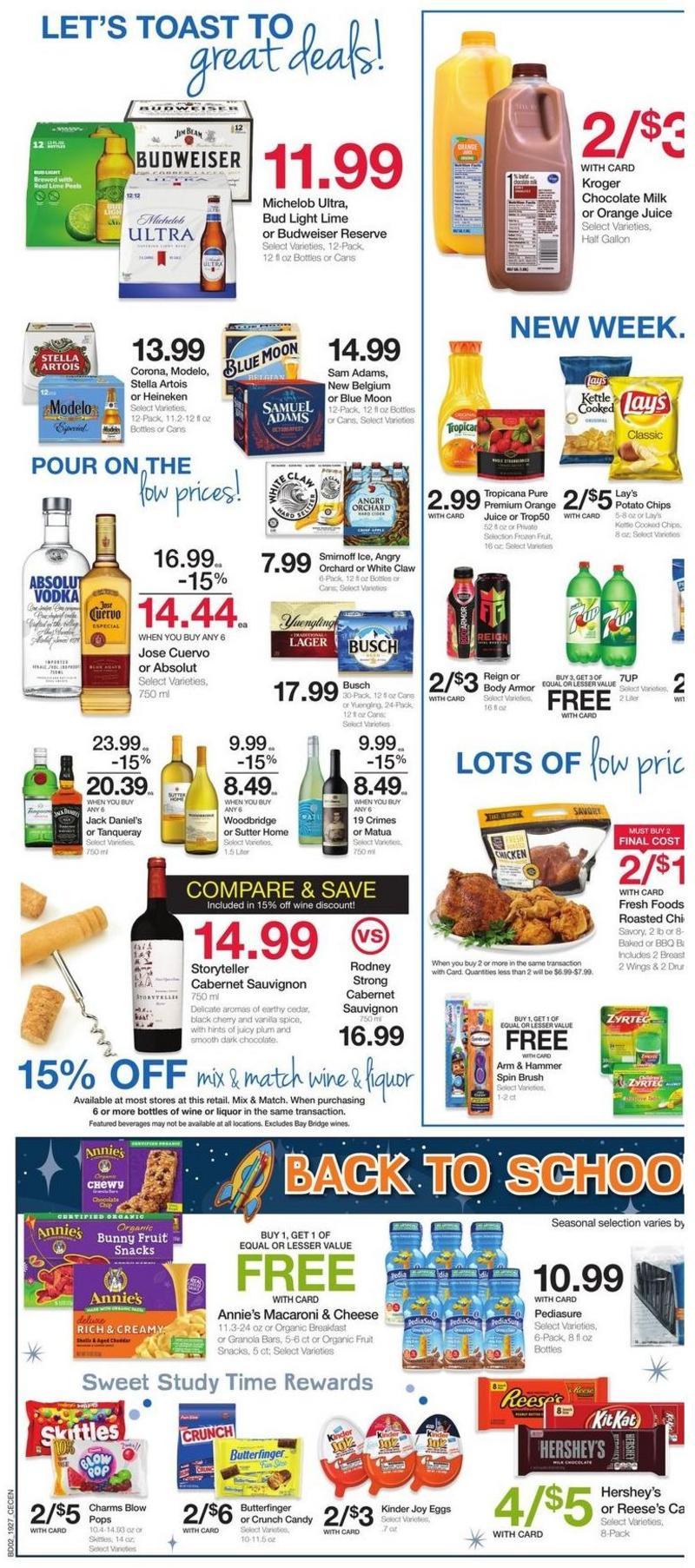 Kroger Weekly Ad from August 7