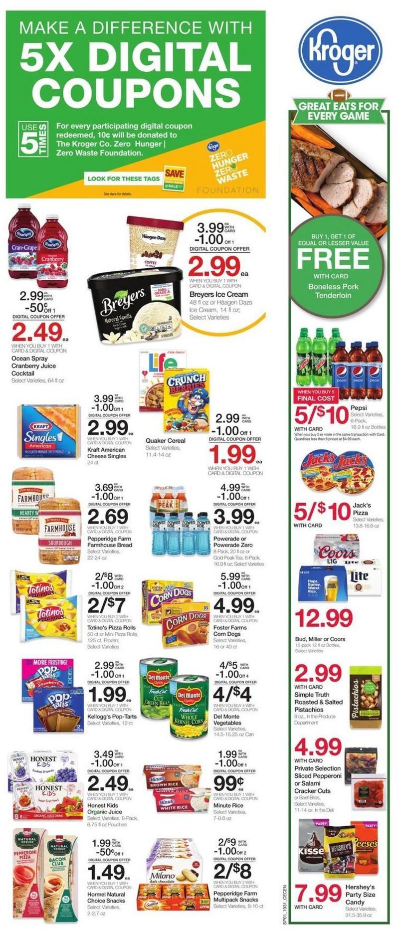 Kroger Weekly Ad from September 4