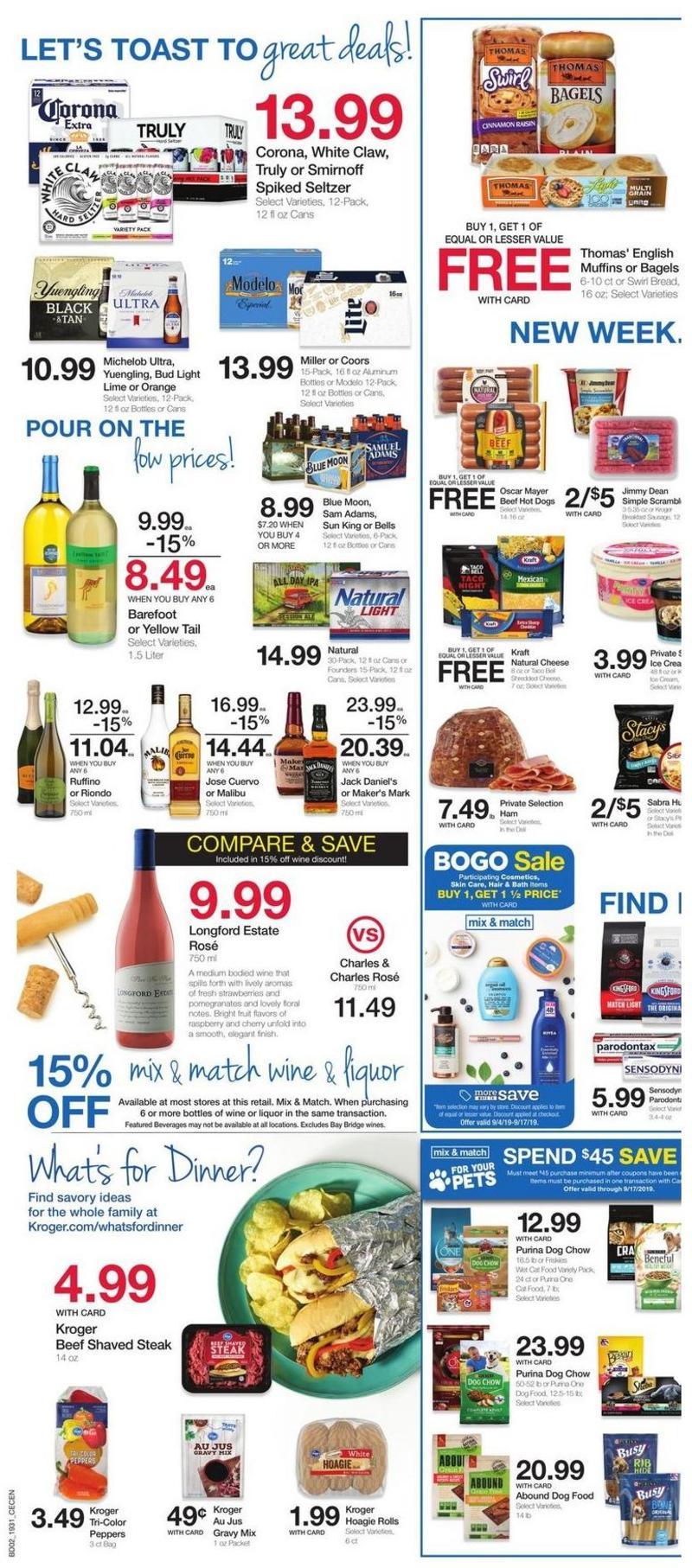 Kroger Weekly Ad from September 4