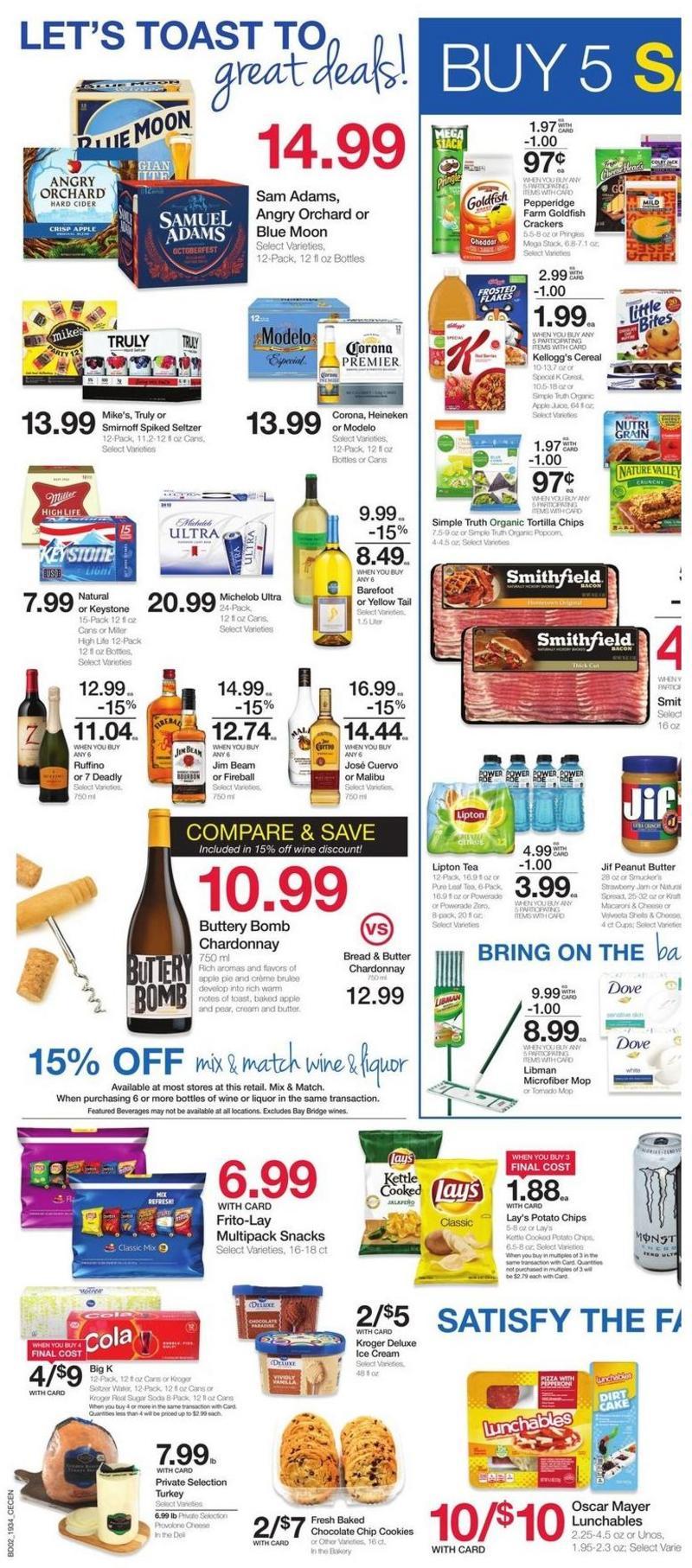 Kroger Weekly Ad from September 25