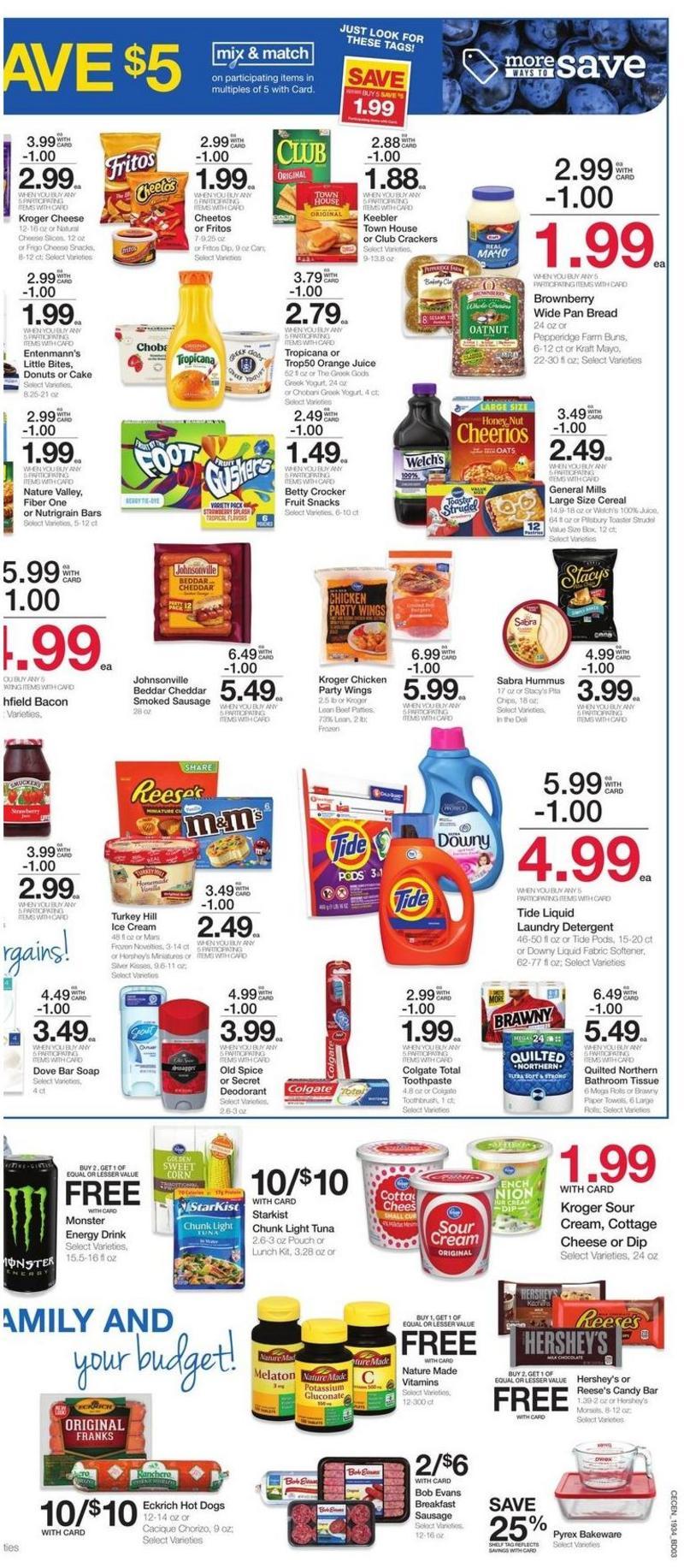 Kroger Weekly Ad from September 25