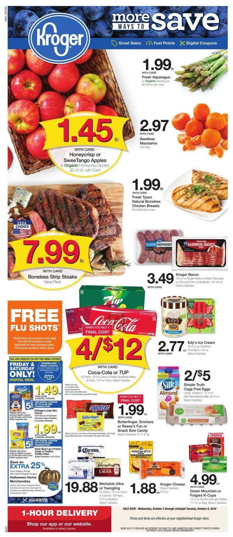 Kroger Weekly Ad from October 2