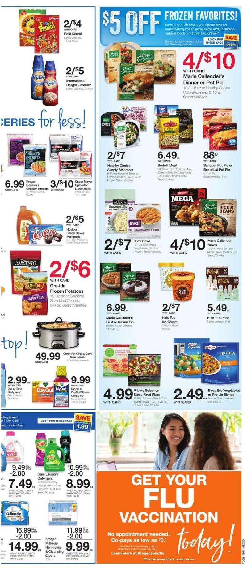 Kroger Weekly Ad from October 2