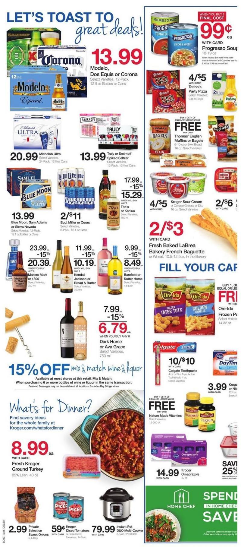 Kroger Weekly Ad from October 23