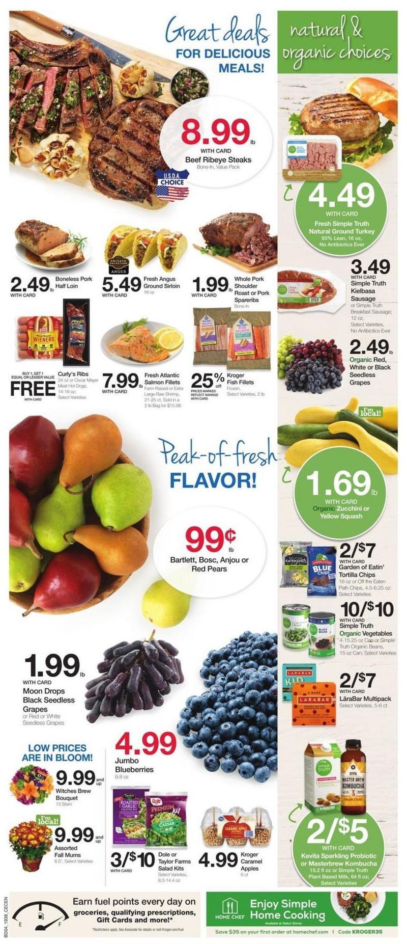 Kroger Weekly Ad from October 23