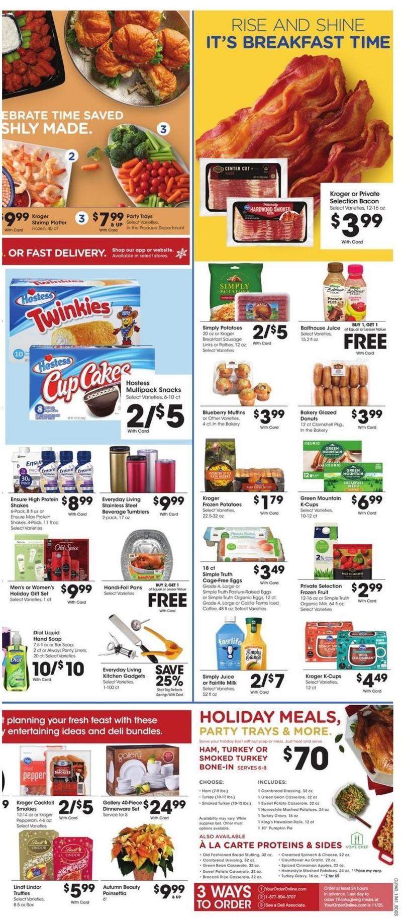 Kroger Weekly Ad from November 13