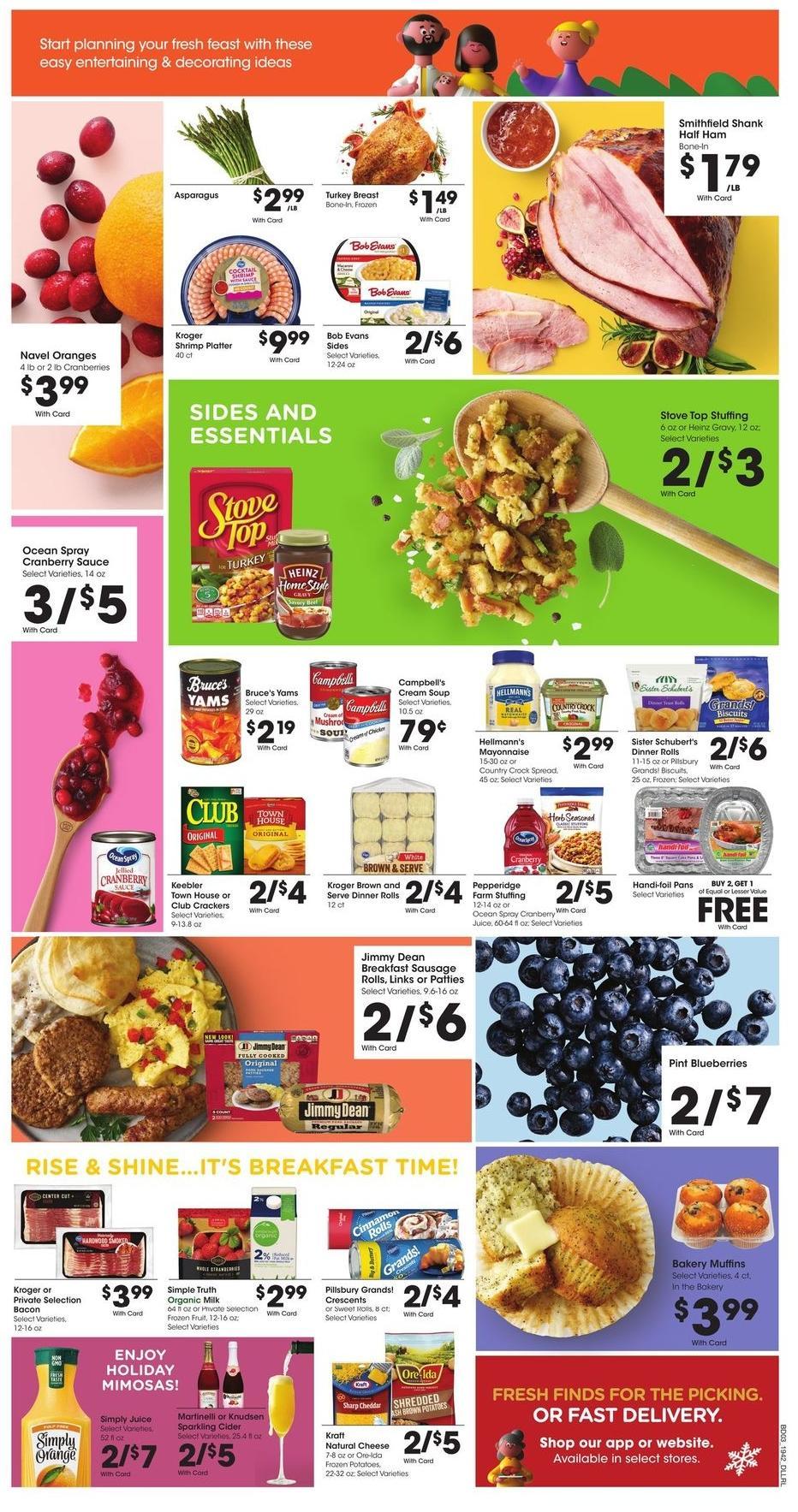 Kroger Weekly Ad from November 20
