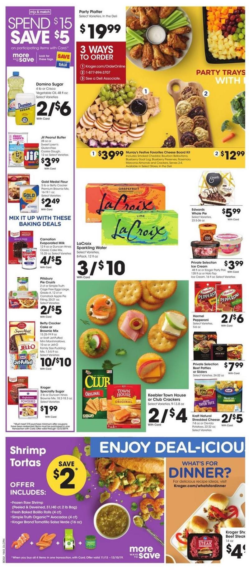 Kroger Weekly Ad from November 29