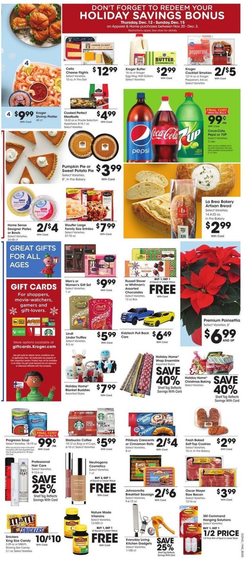 Kroger Weekly Ad from December 11
