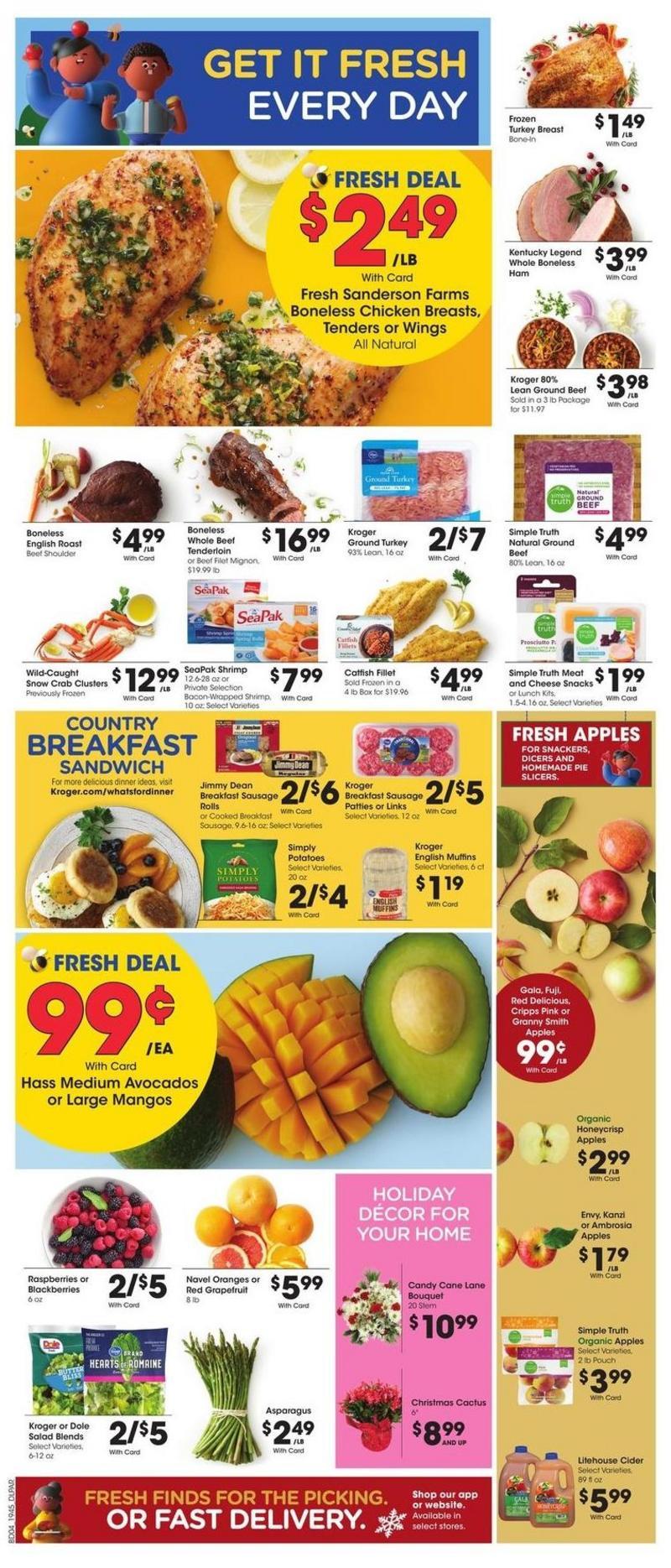 Kroger Weekly Ad from December 11