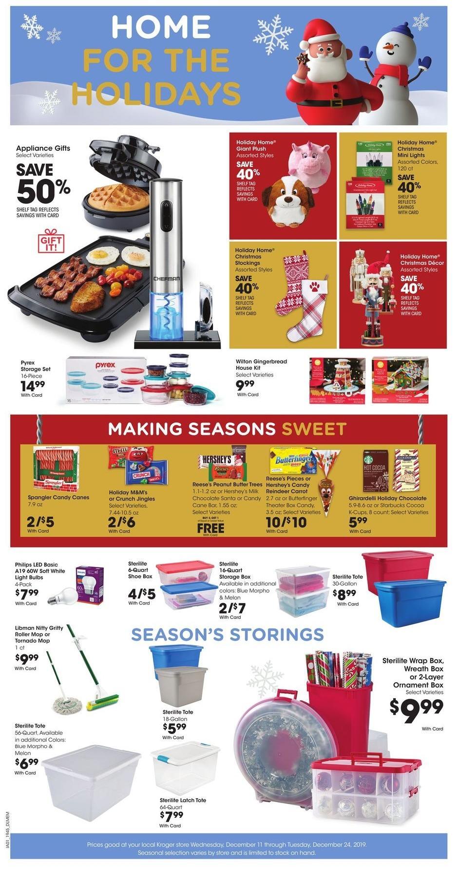 Kroger Weekly Ad from December 11