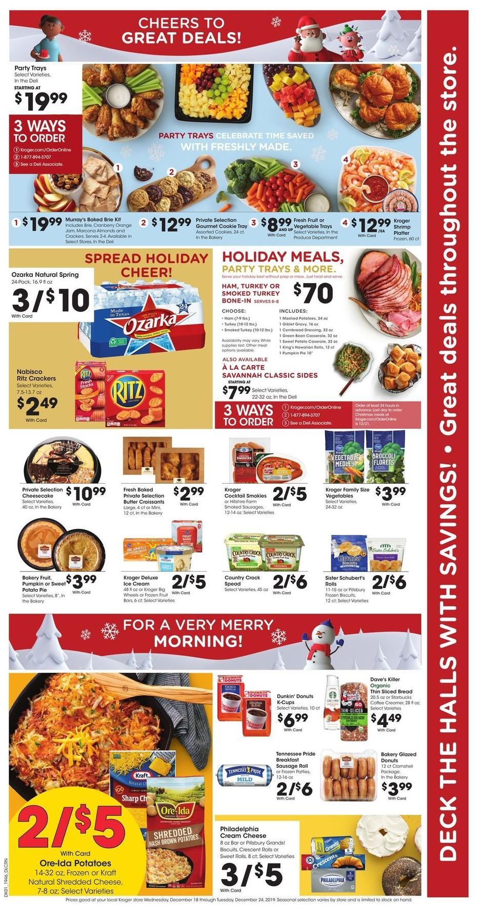 Kroger Weekly Ad from December 18